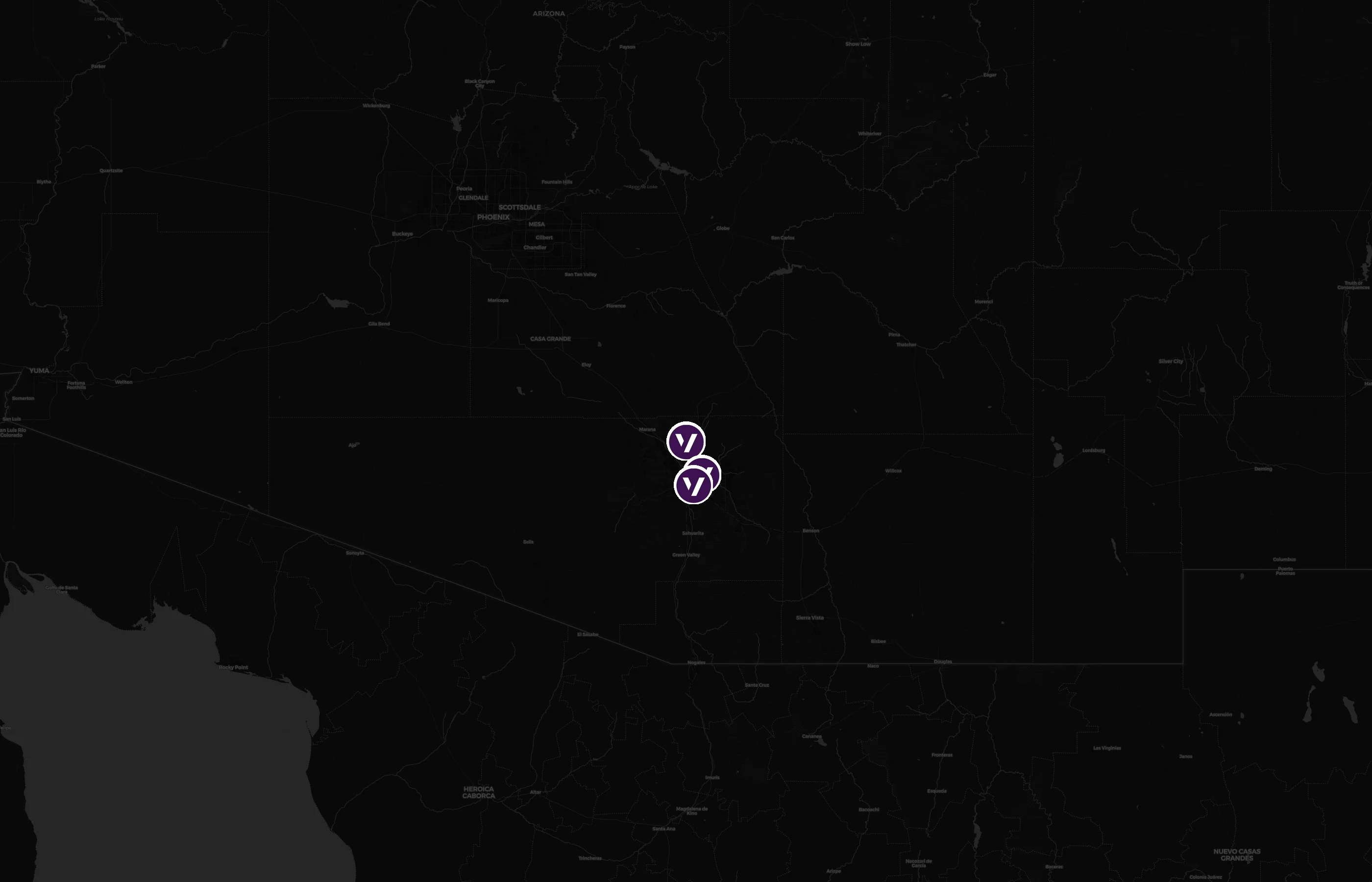 Vertica Fitness city distribution