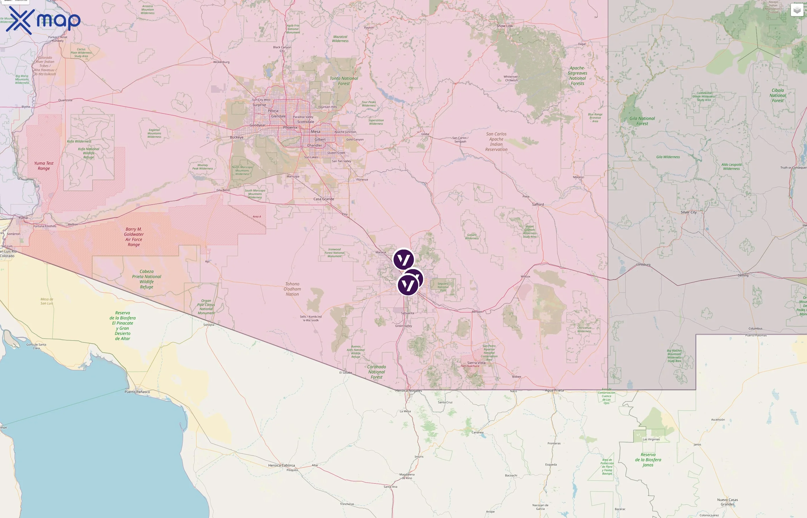 Vertica Fitness street hotspots