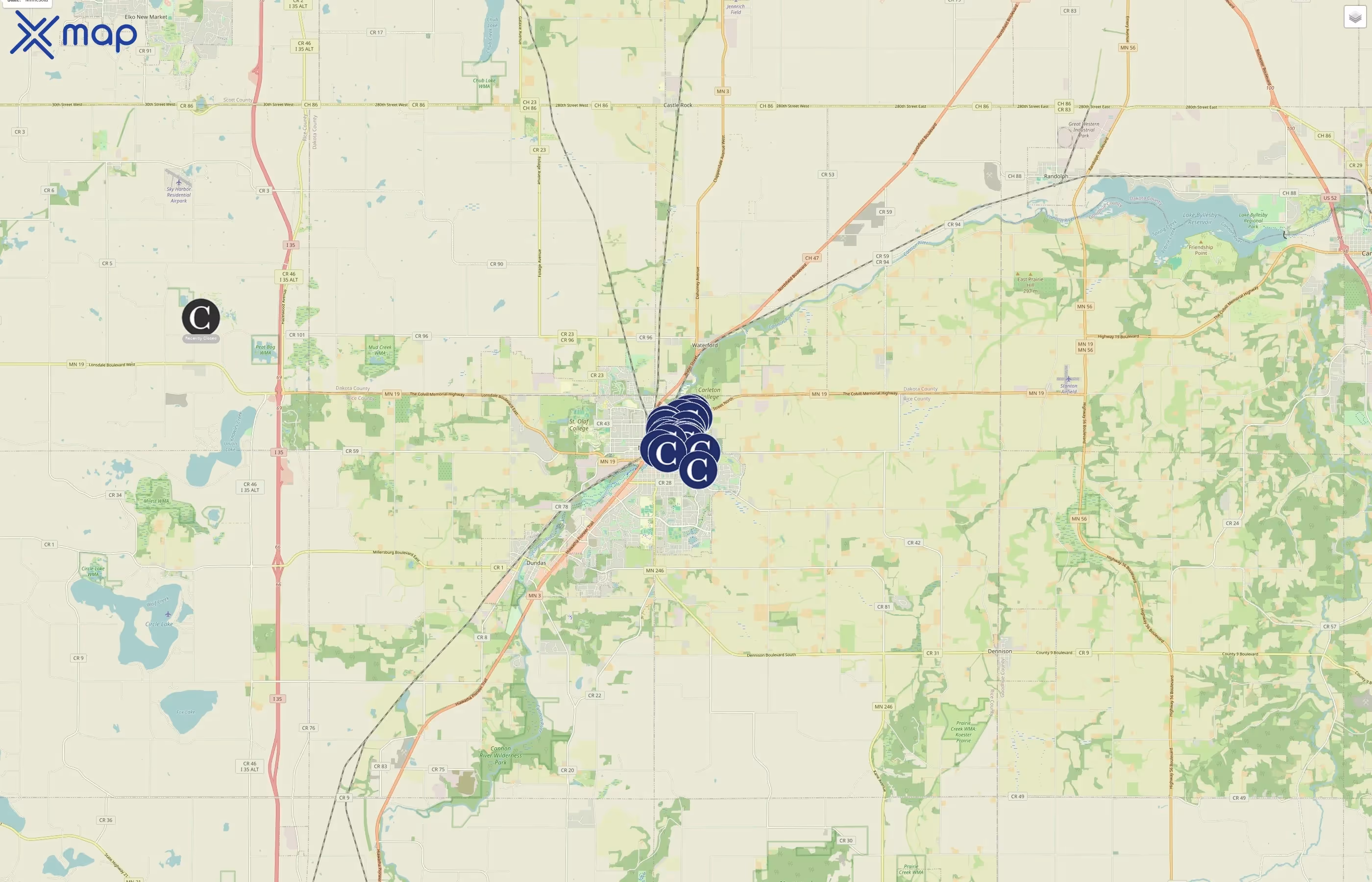 Carleton College traffic data