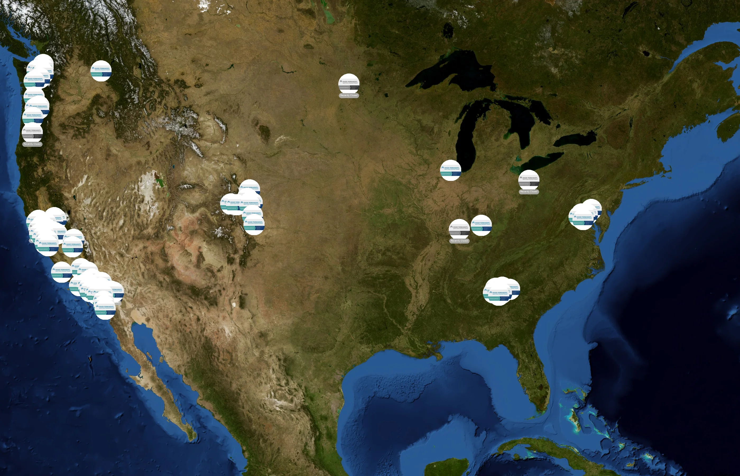 Kaiser Permanente state distribution