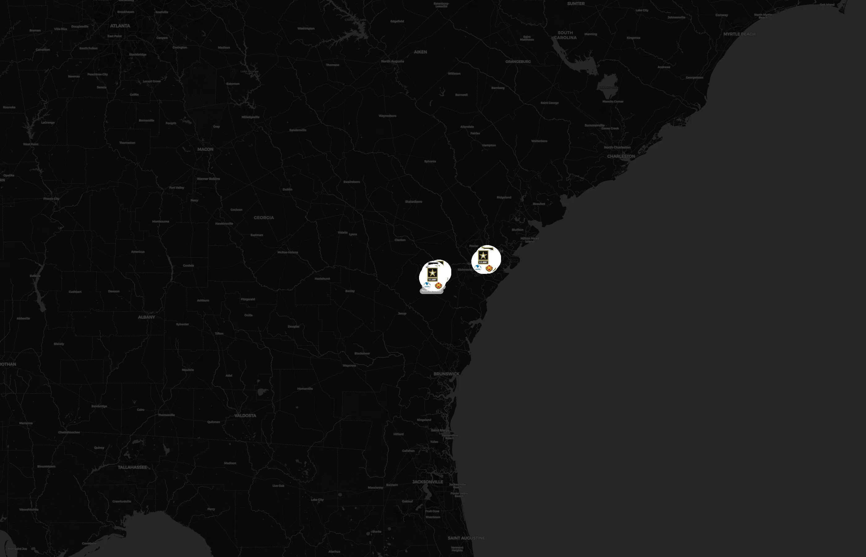 Stewart-Hunter Army MWR city distribution