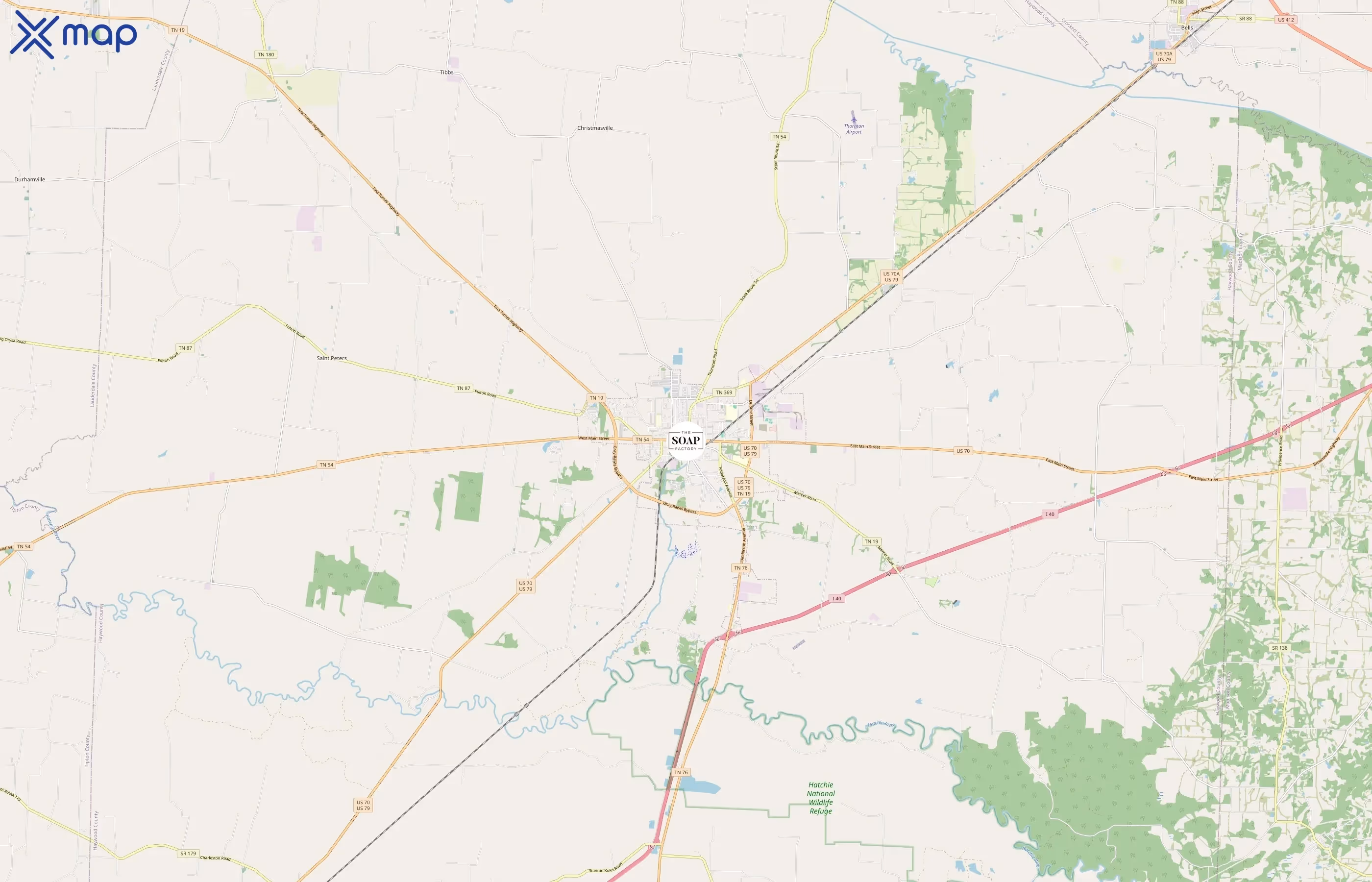 The Soap Factory area coverage