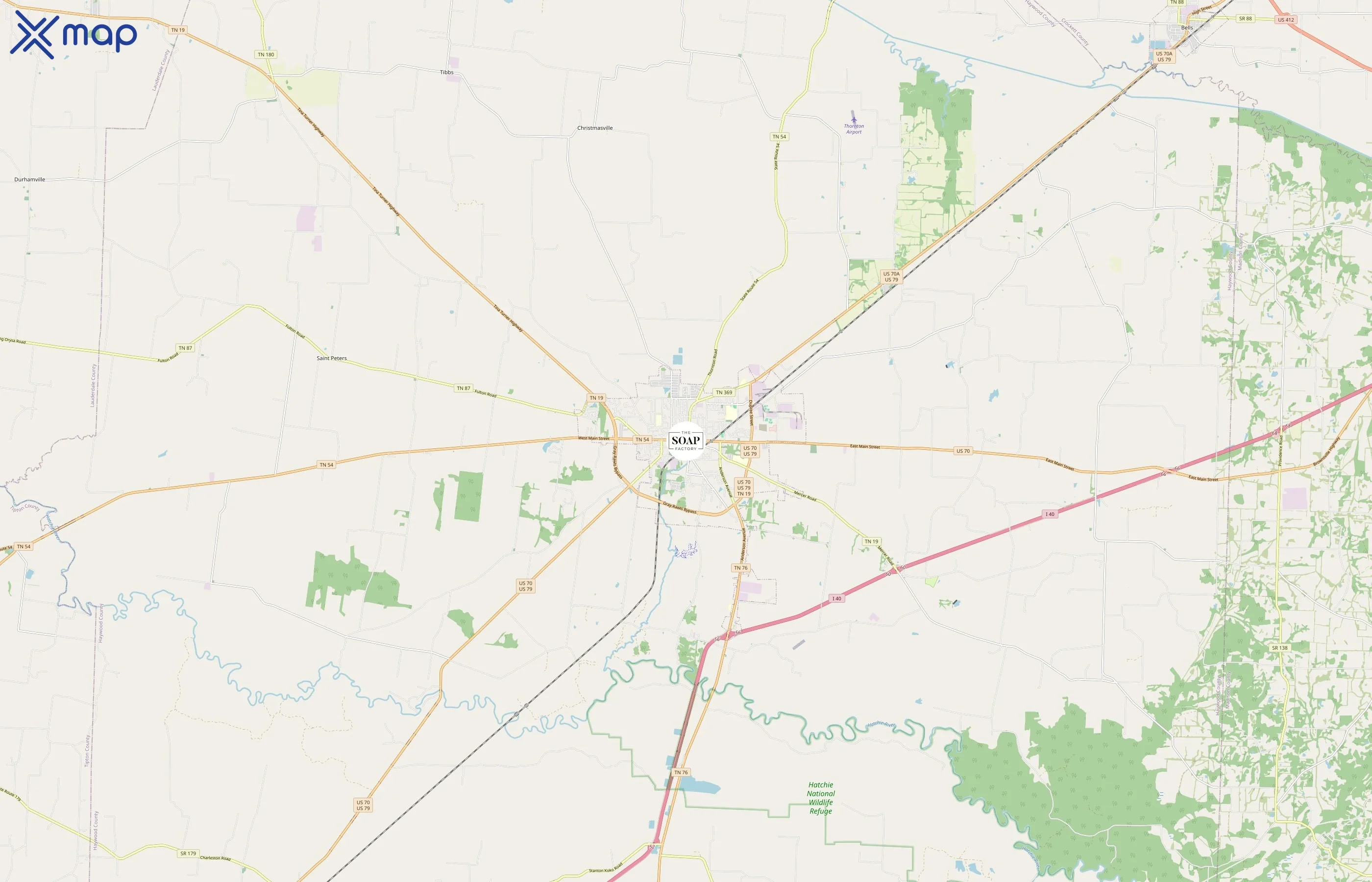 The Soap Factory area coverage