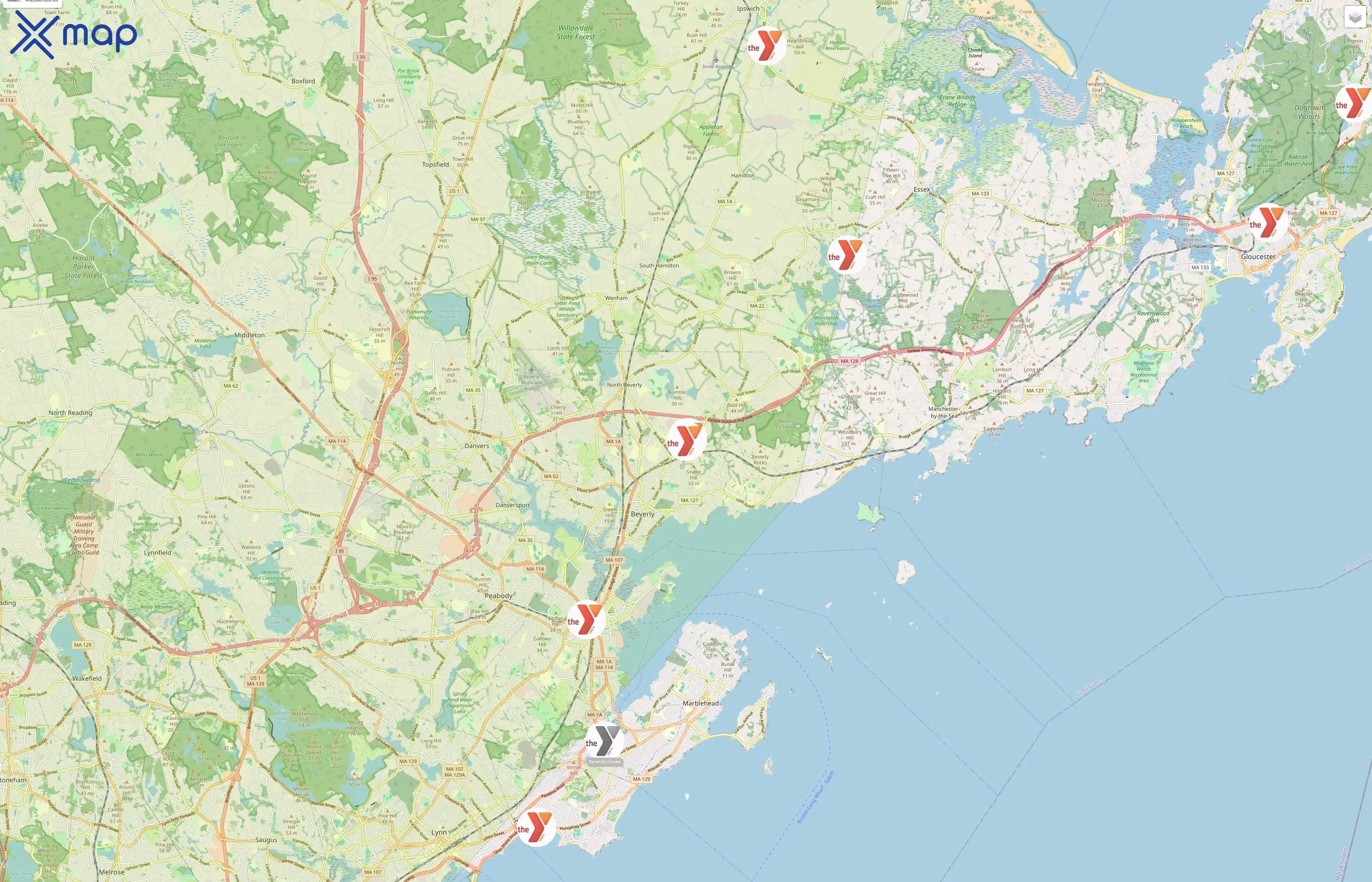 YMCA of the North Shore traffic data