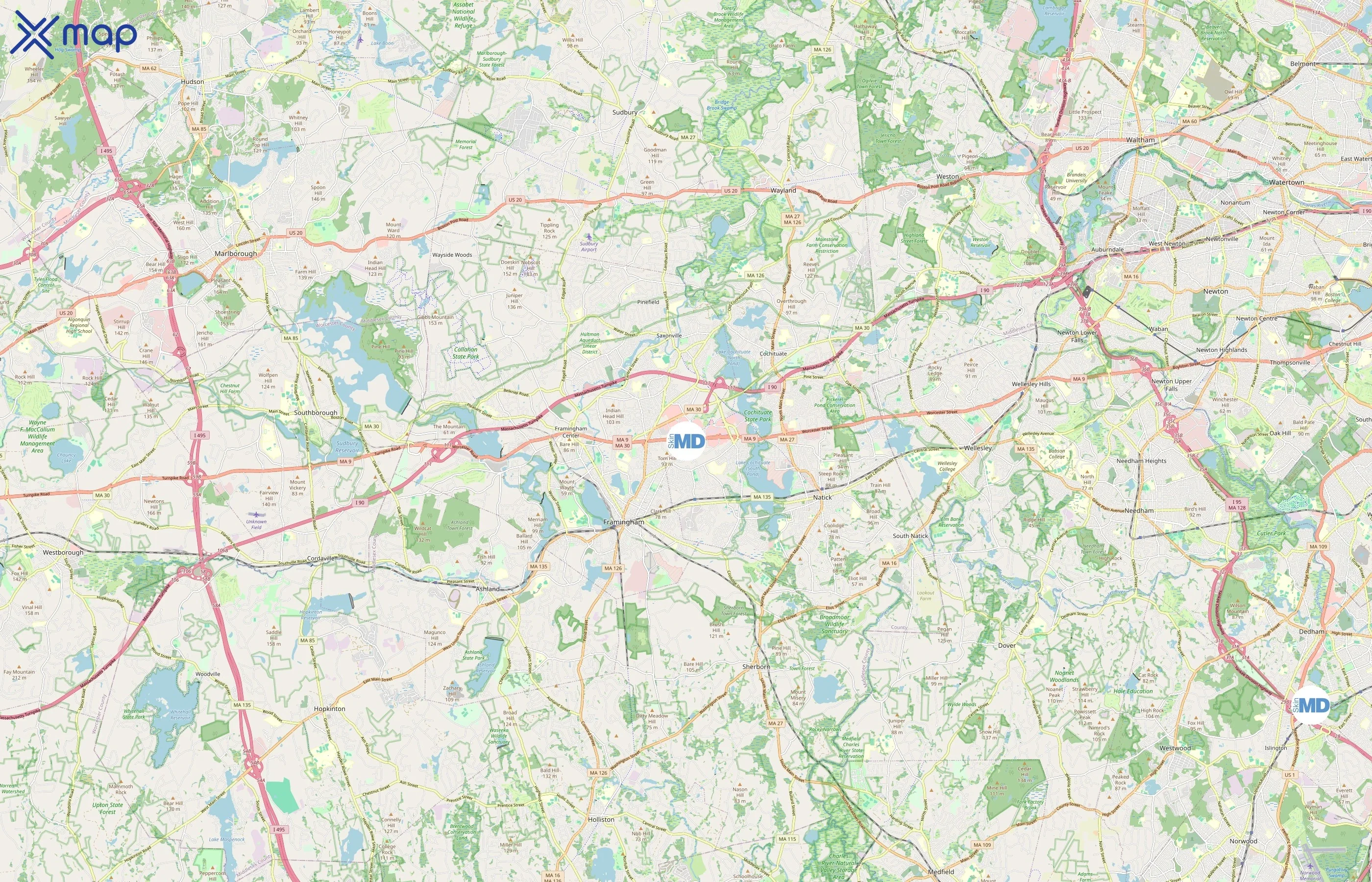 SkinMD area coverage