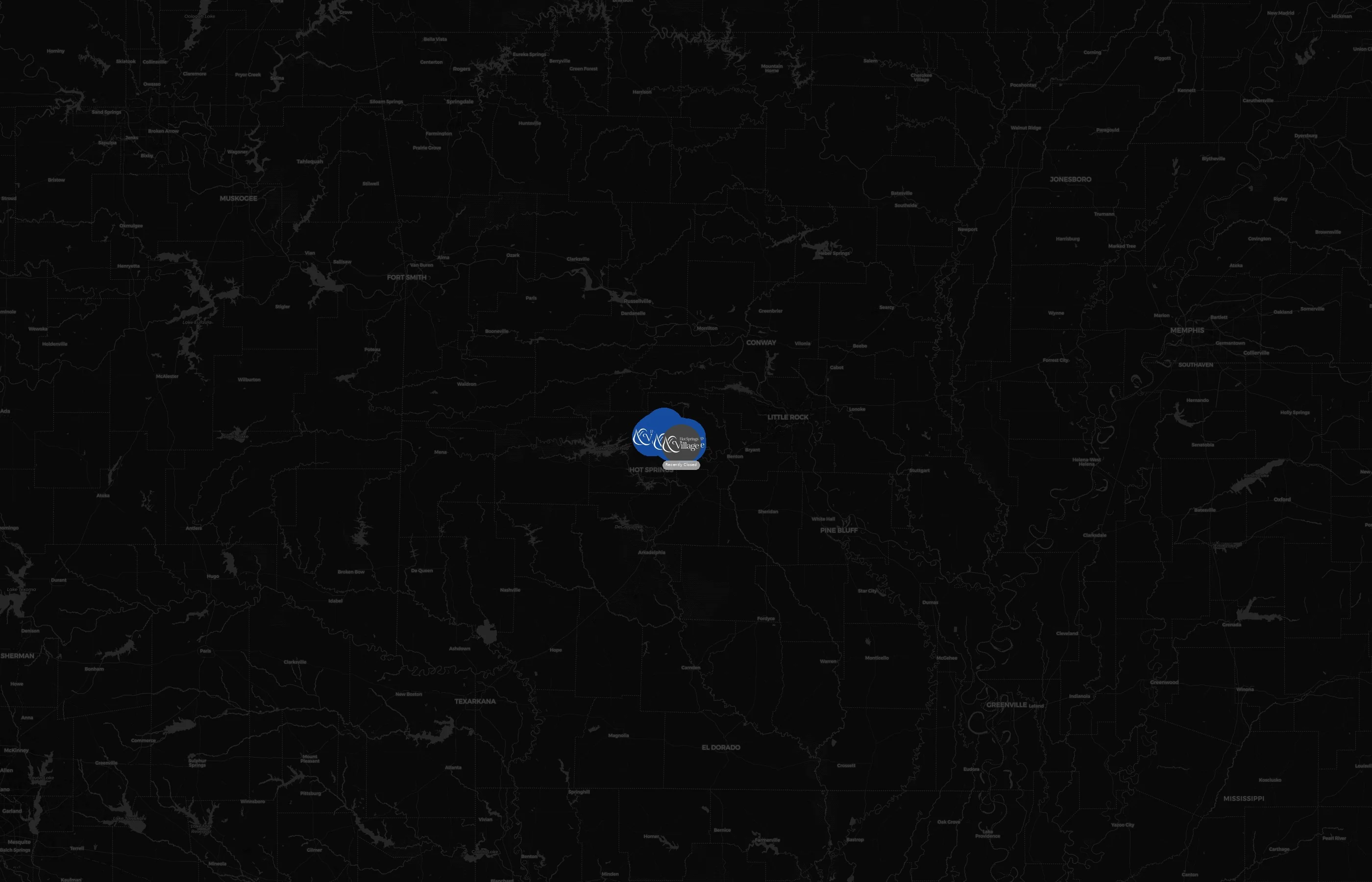 Hot Springs Village city distribution