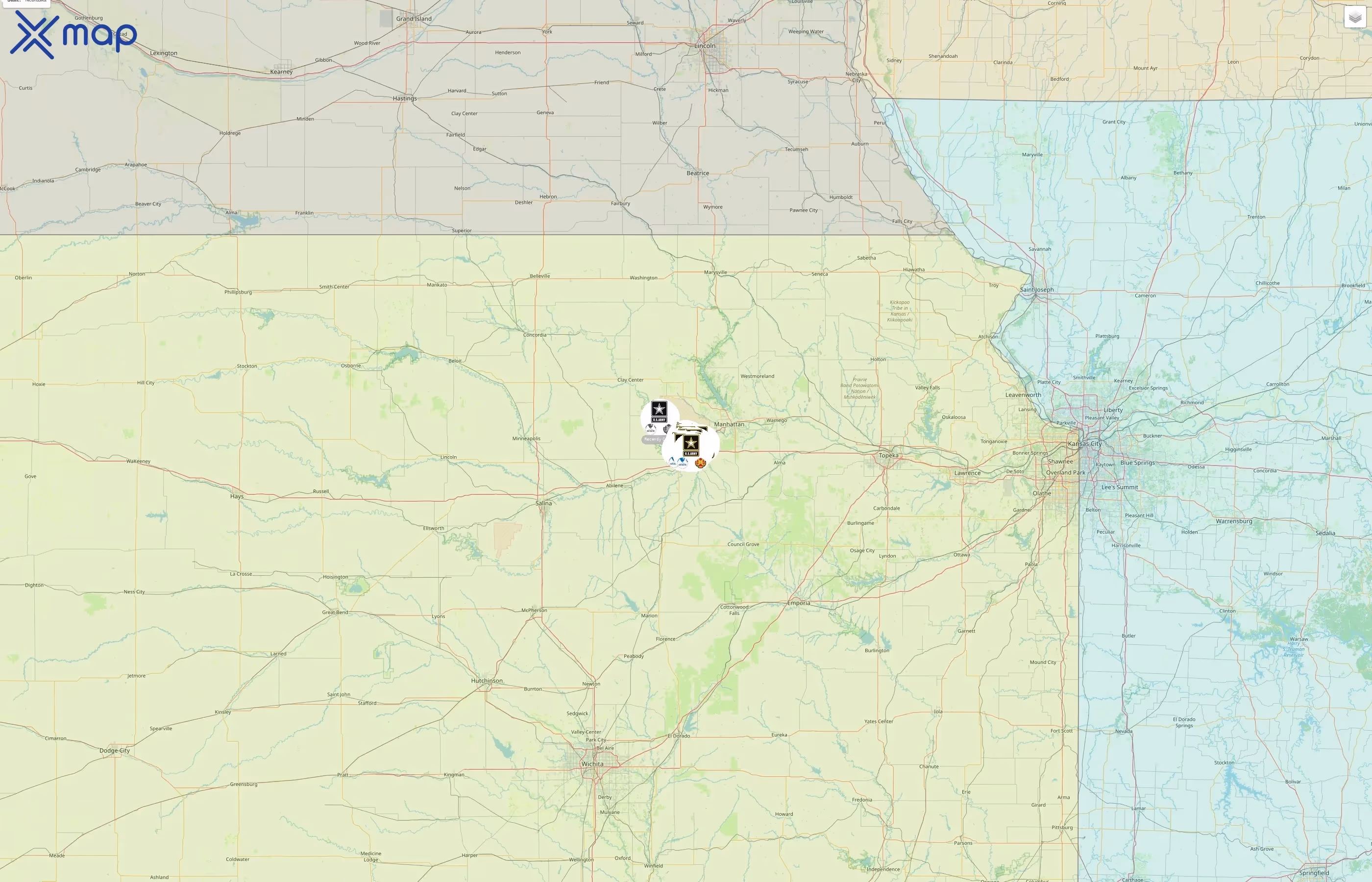 Fort Riley Army MWR street hotspots