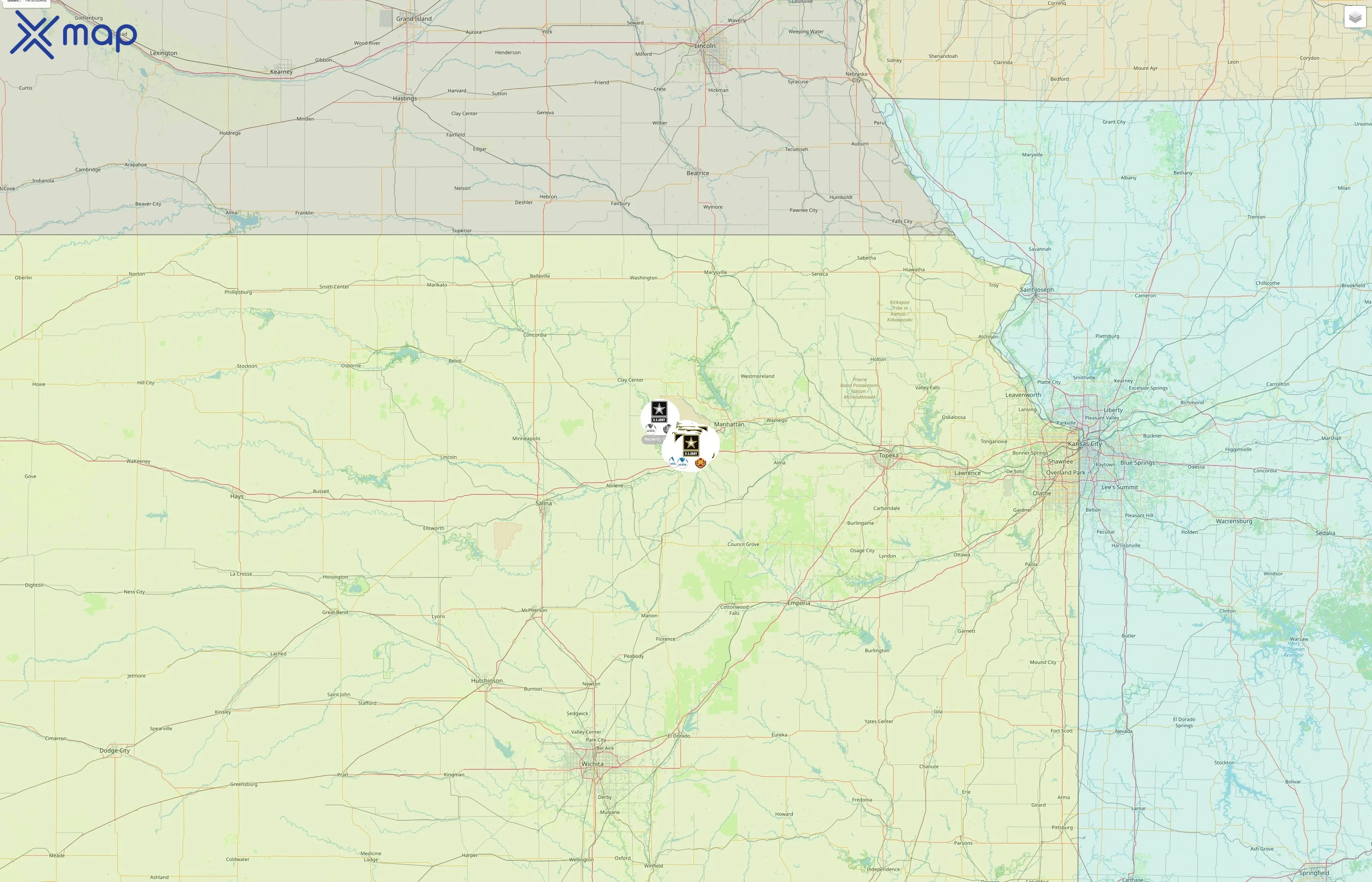 Fort Riley Army MWR street hotspots