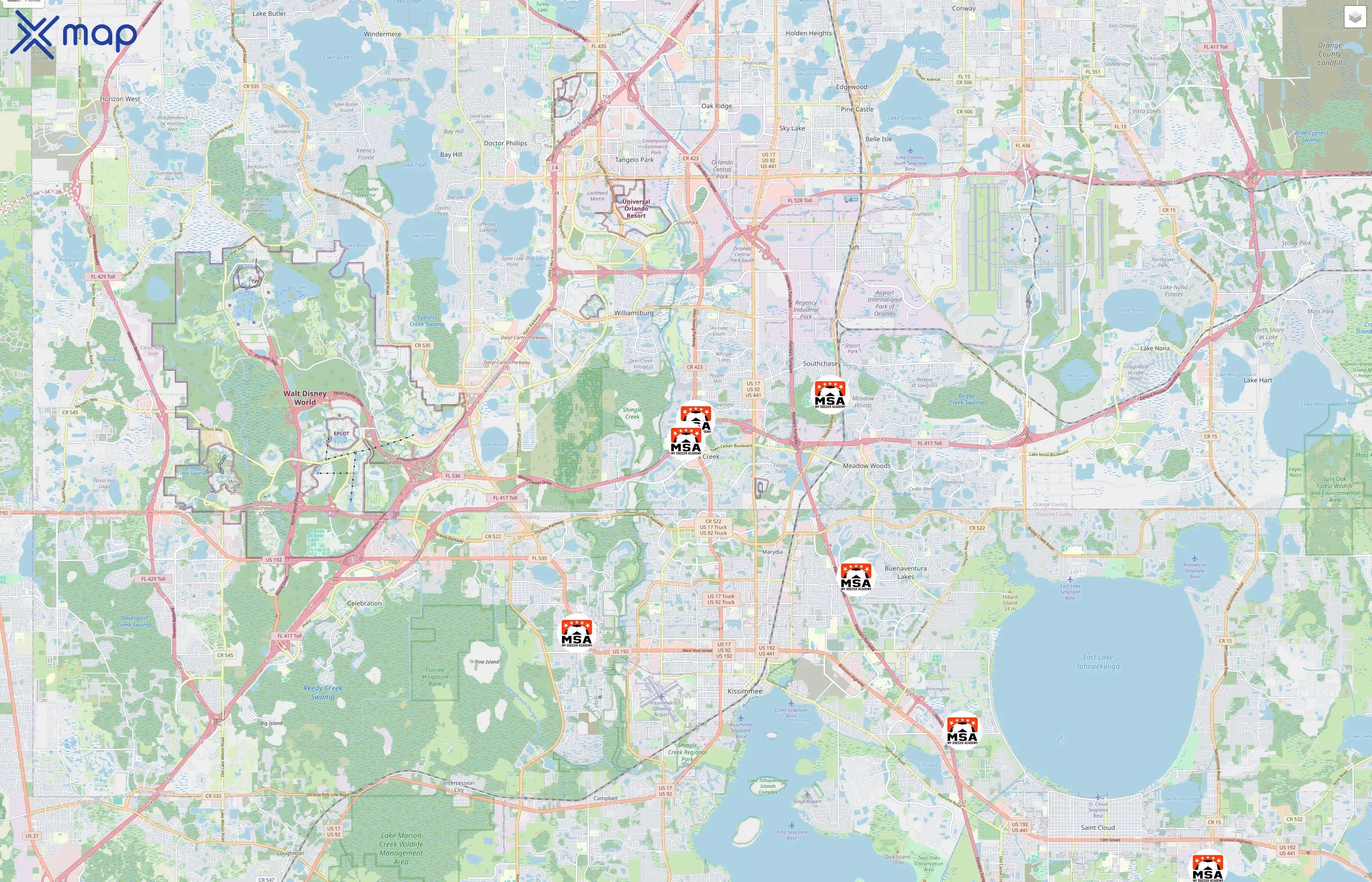 My Soccer Academy traffic data