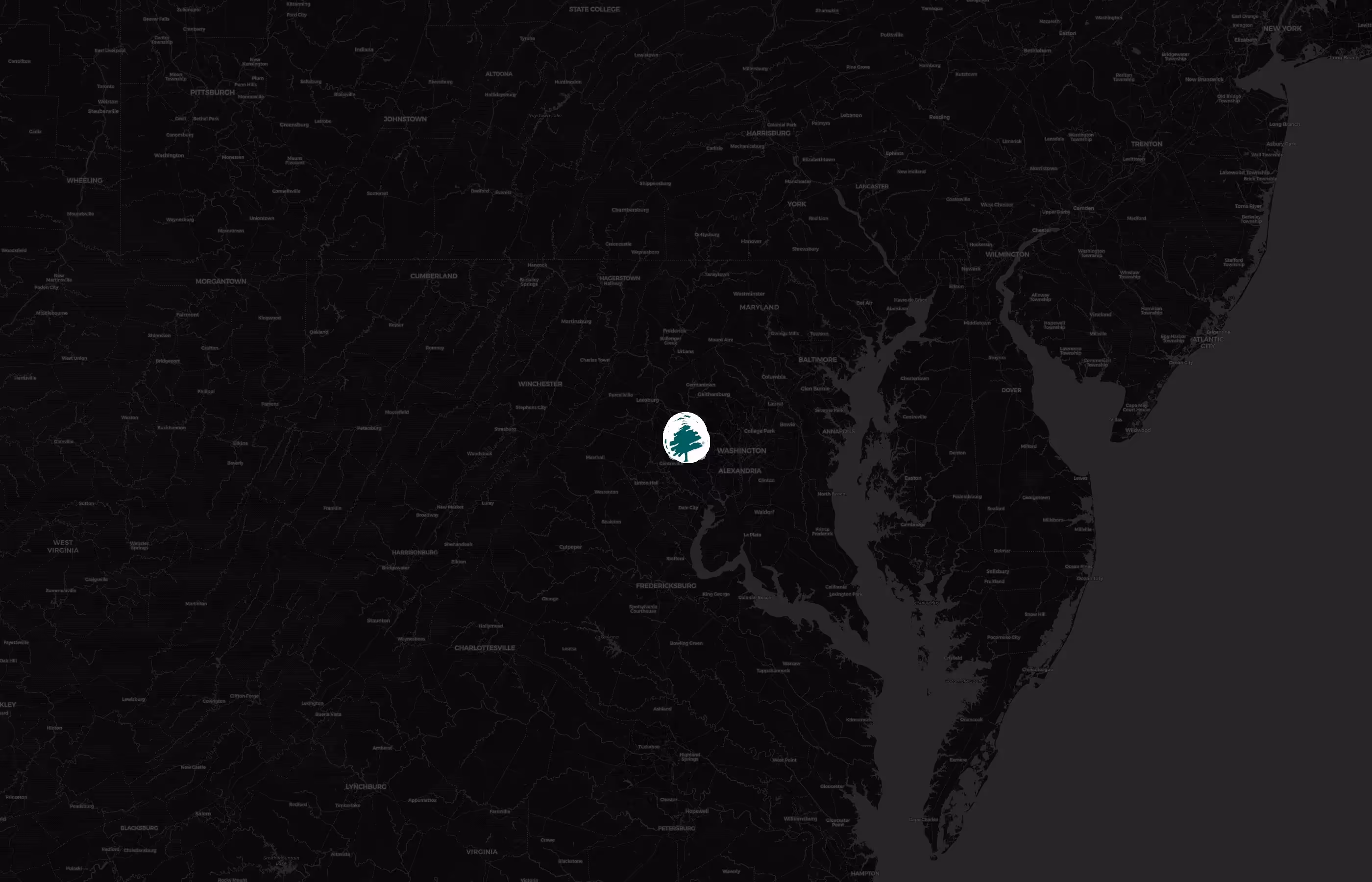 Reston Association city distribution