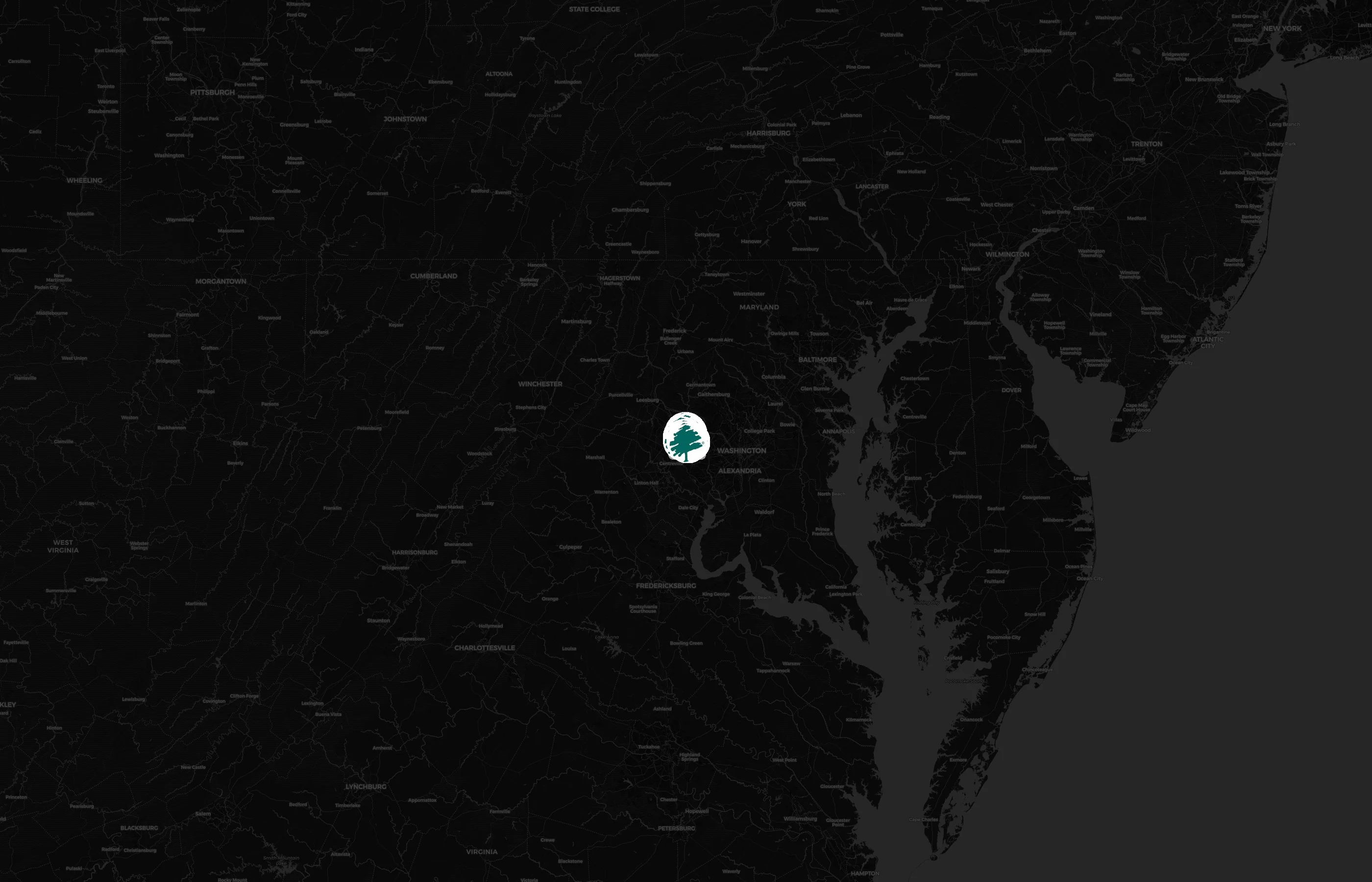 Reston Association city distribution