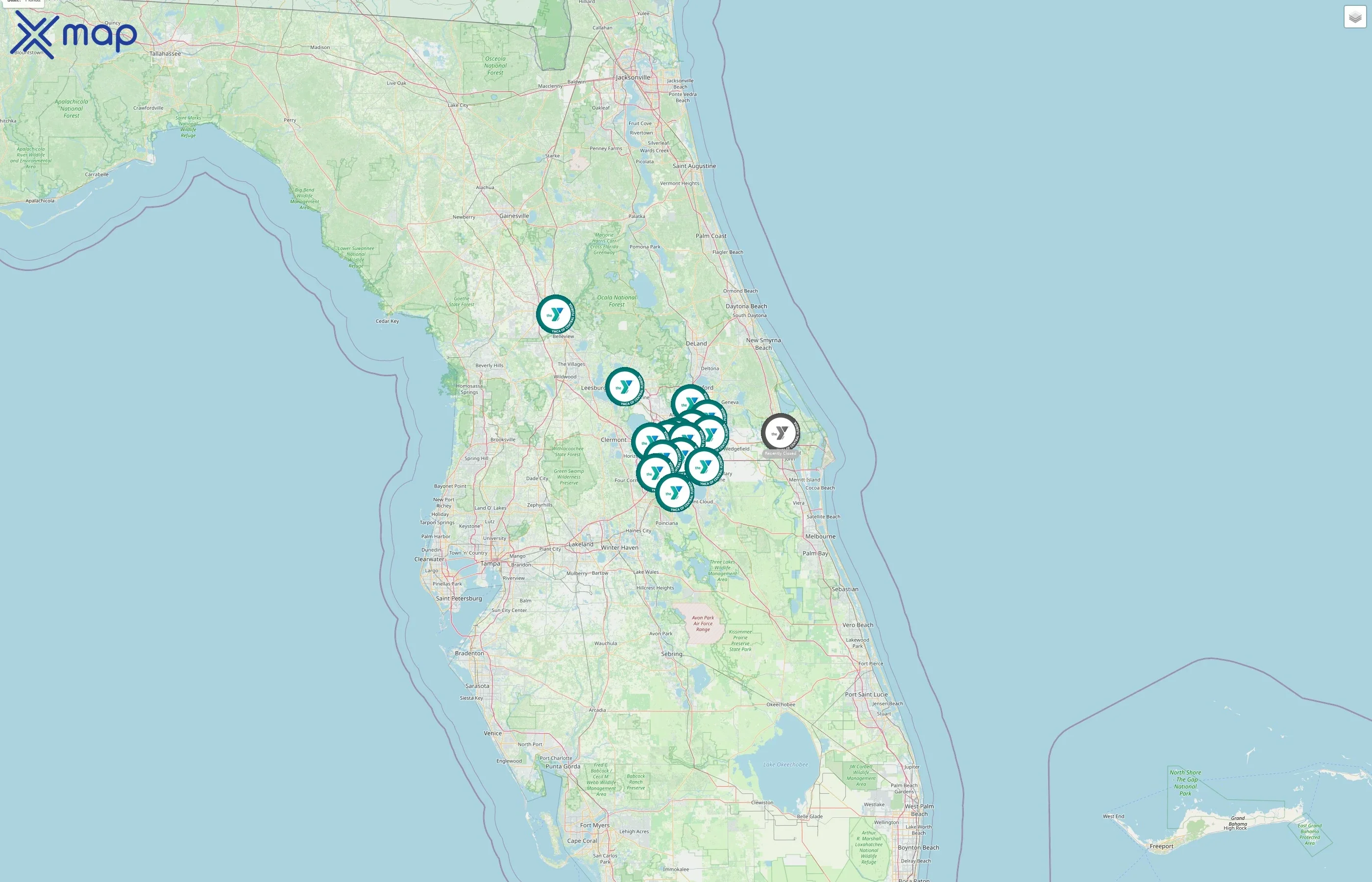 YMCA of Central Florida street hotspots