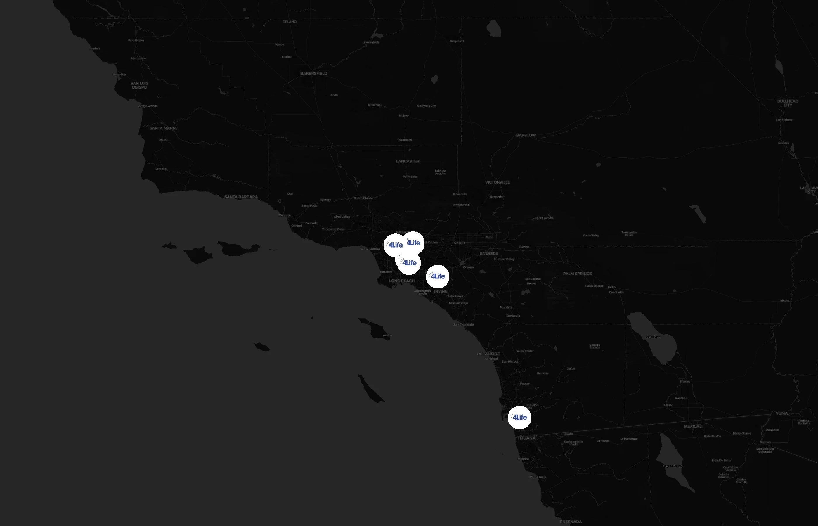 4Life Research city distribution