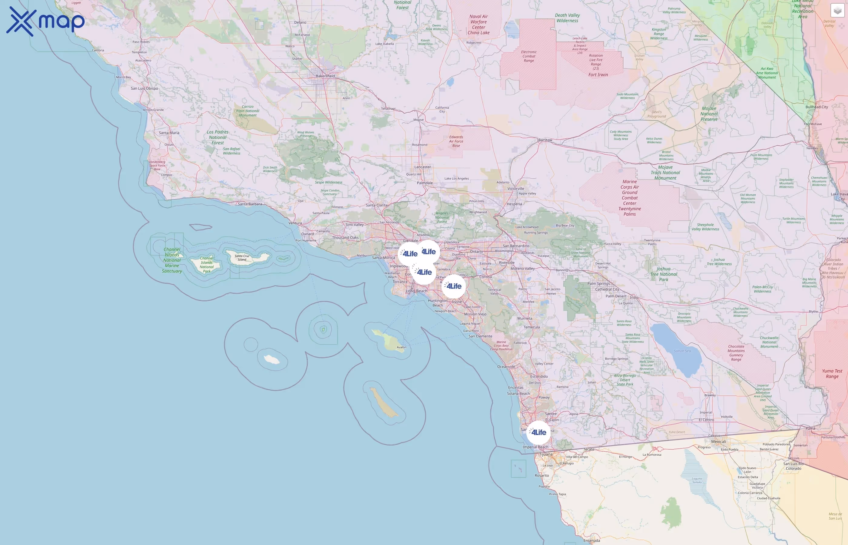 4Life Research street hotspots