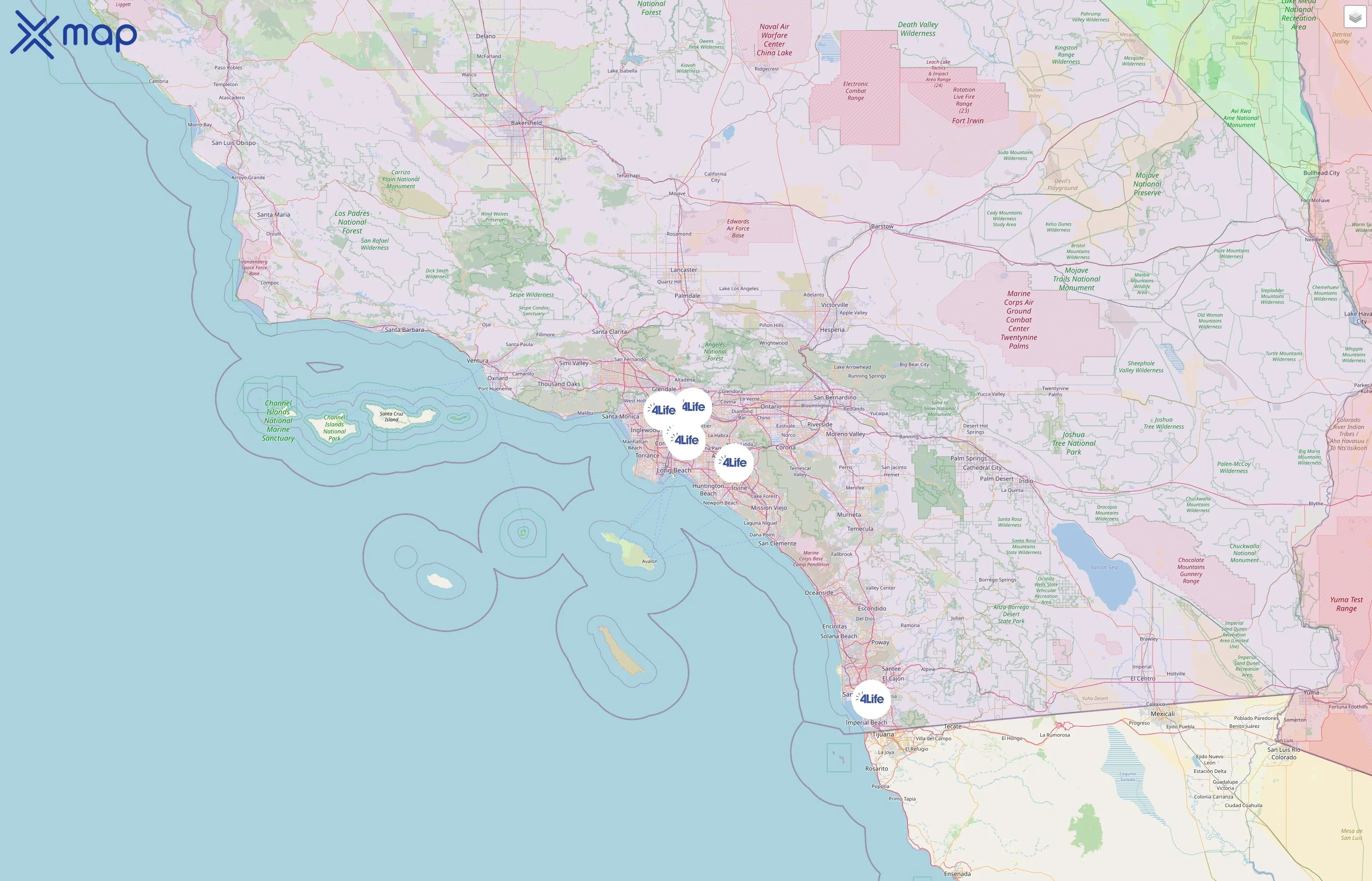 4Life Research street hotspots