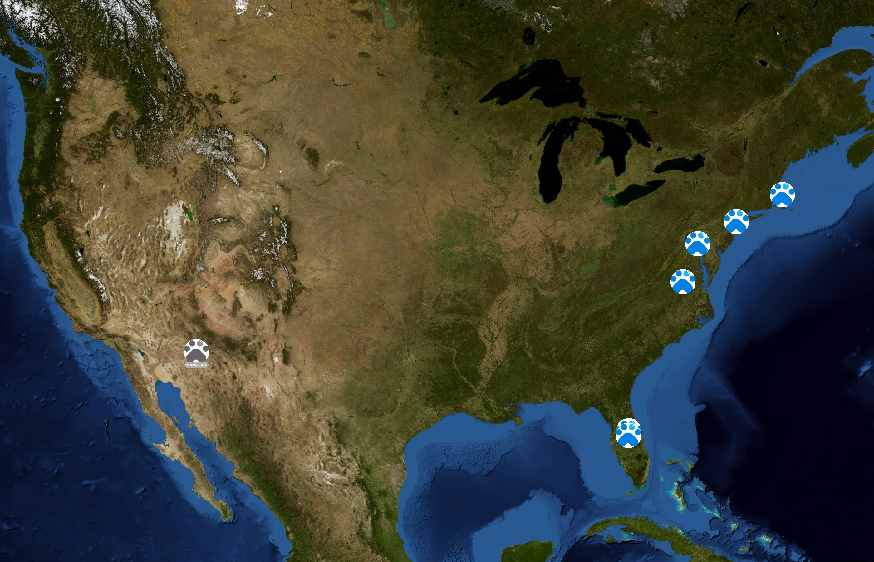 Zoomin Groomin state distribution