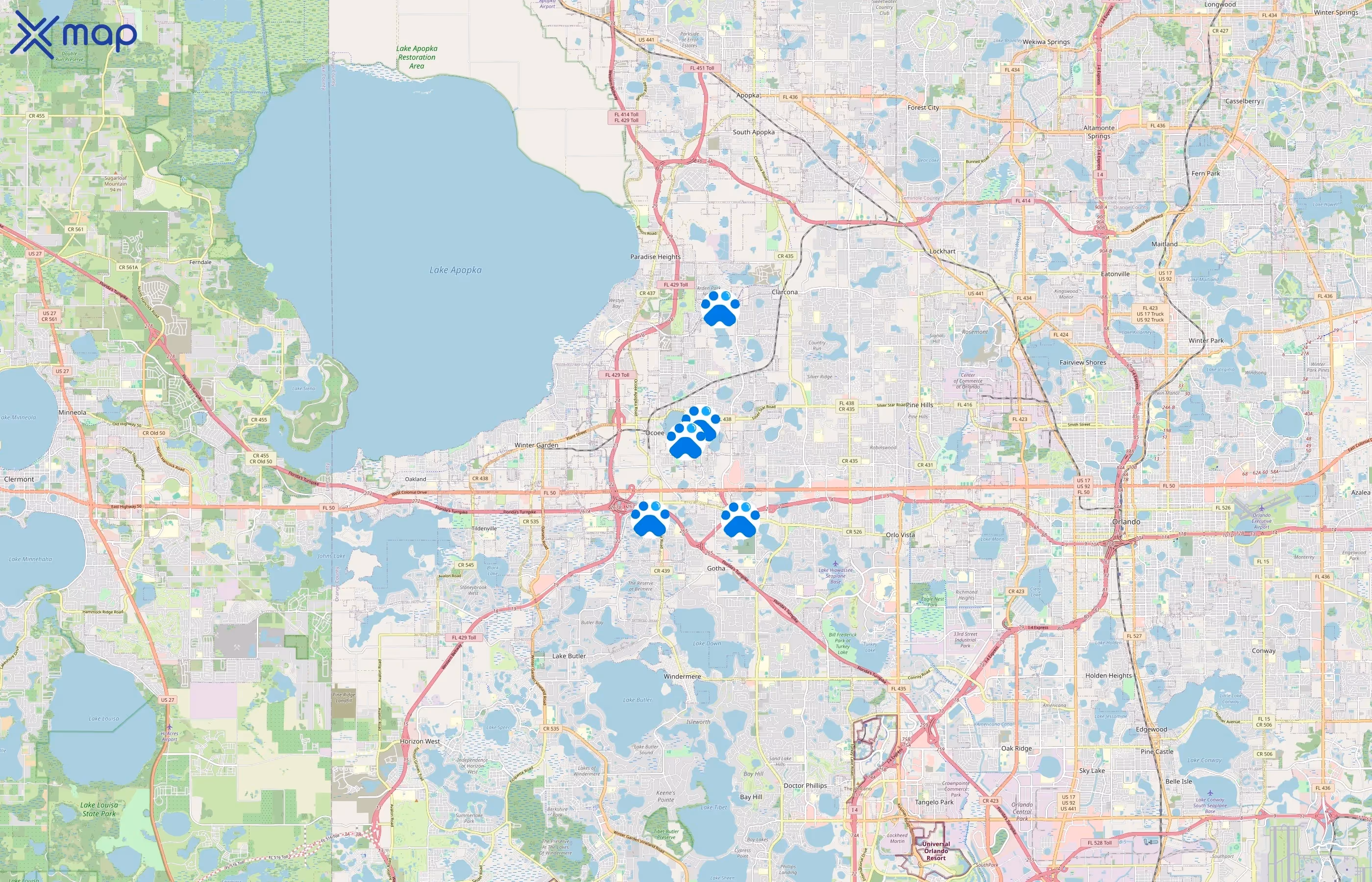 Zoomin Groomin area coverage