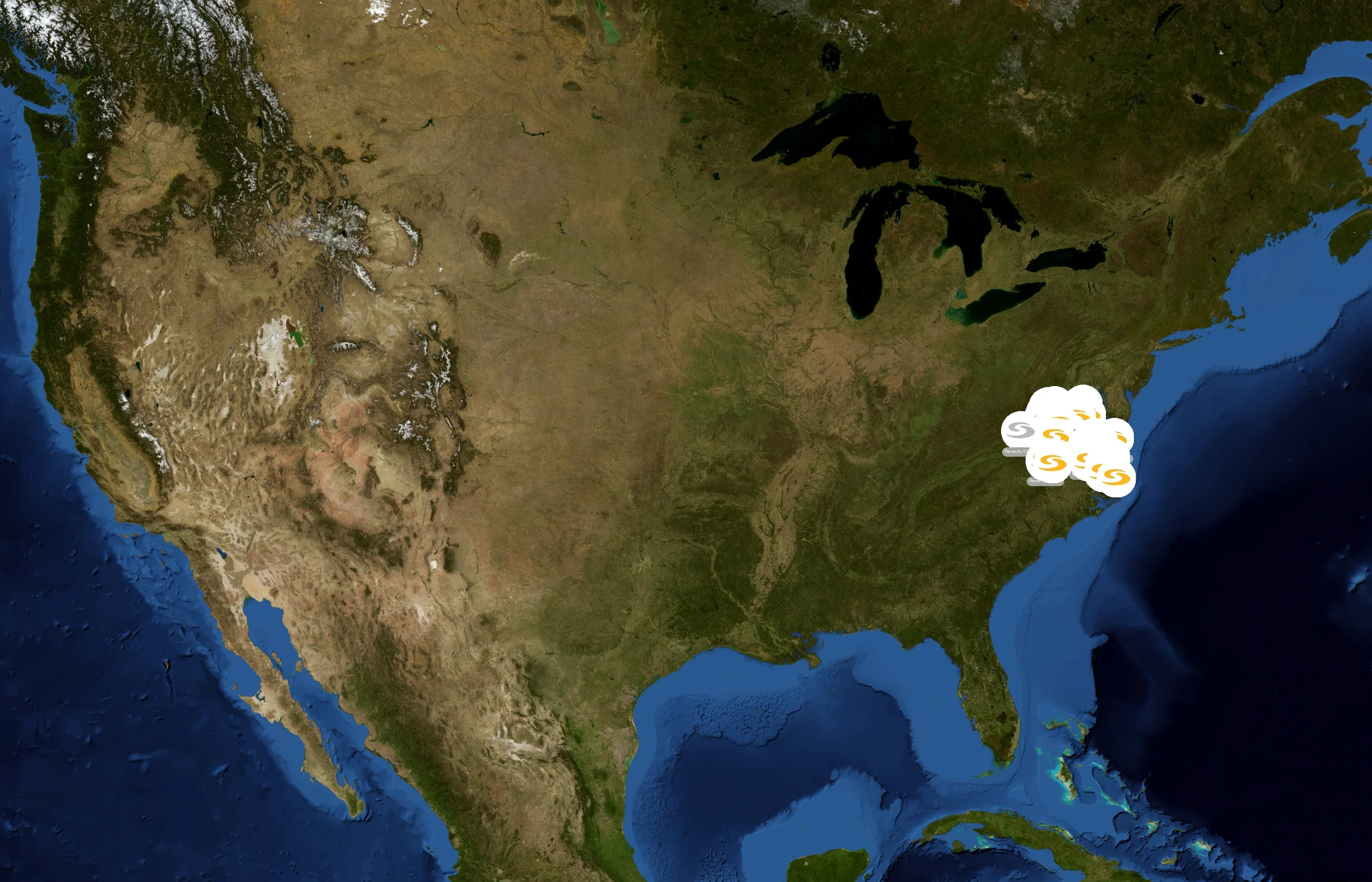 Sentara Health state distribution