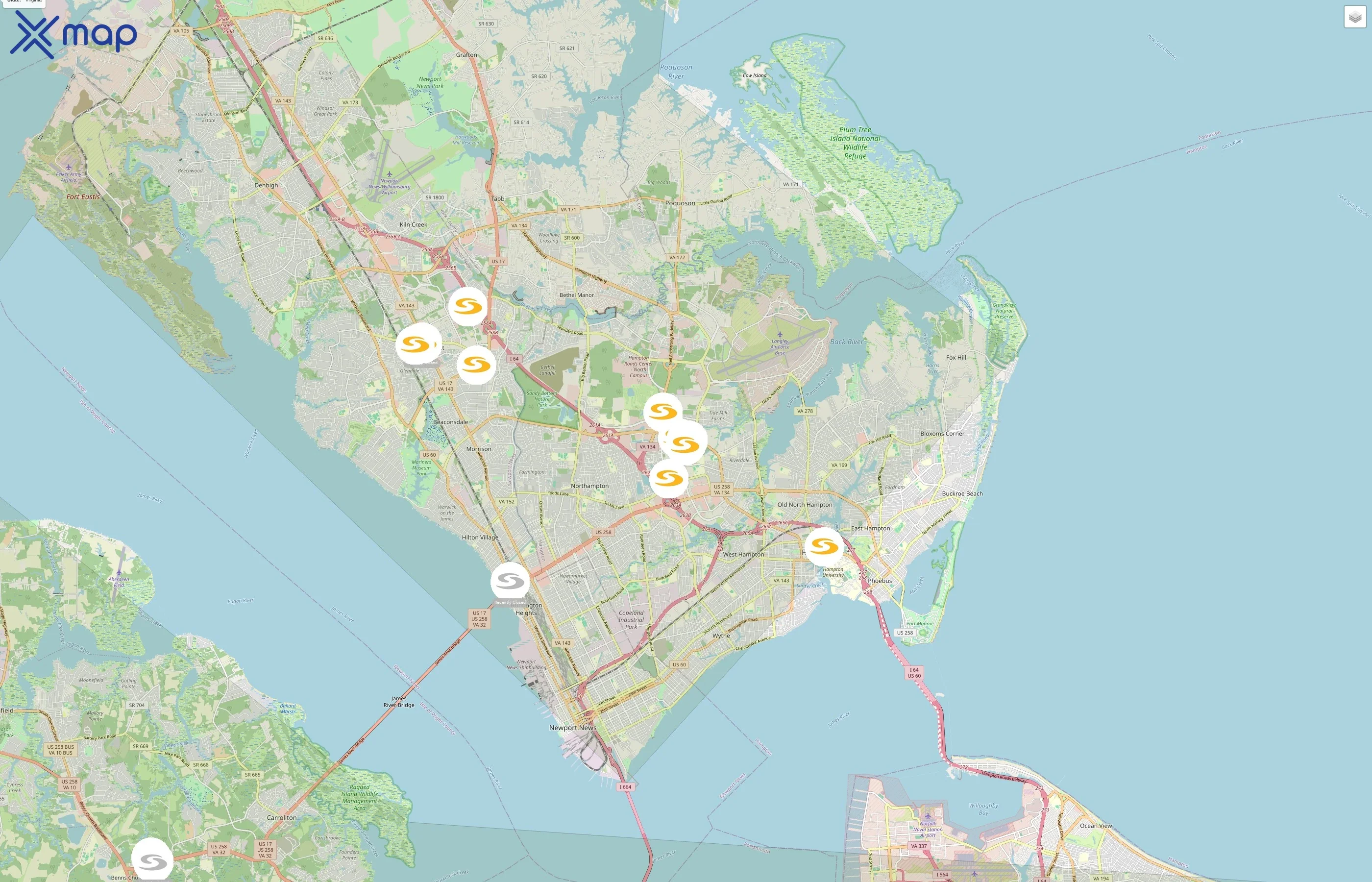 Sentara Health traffic data