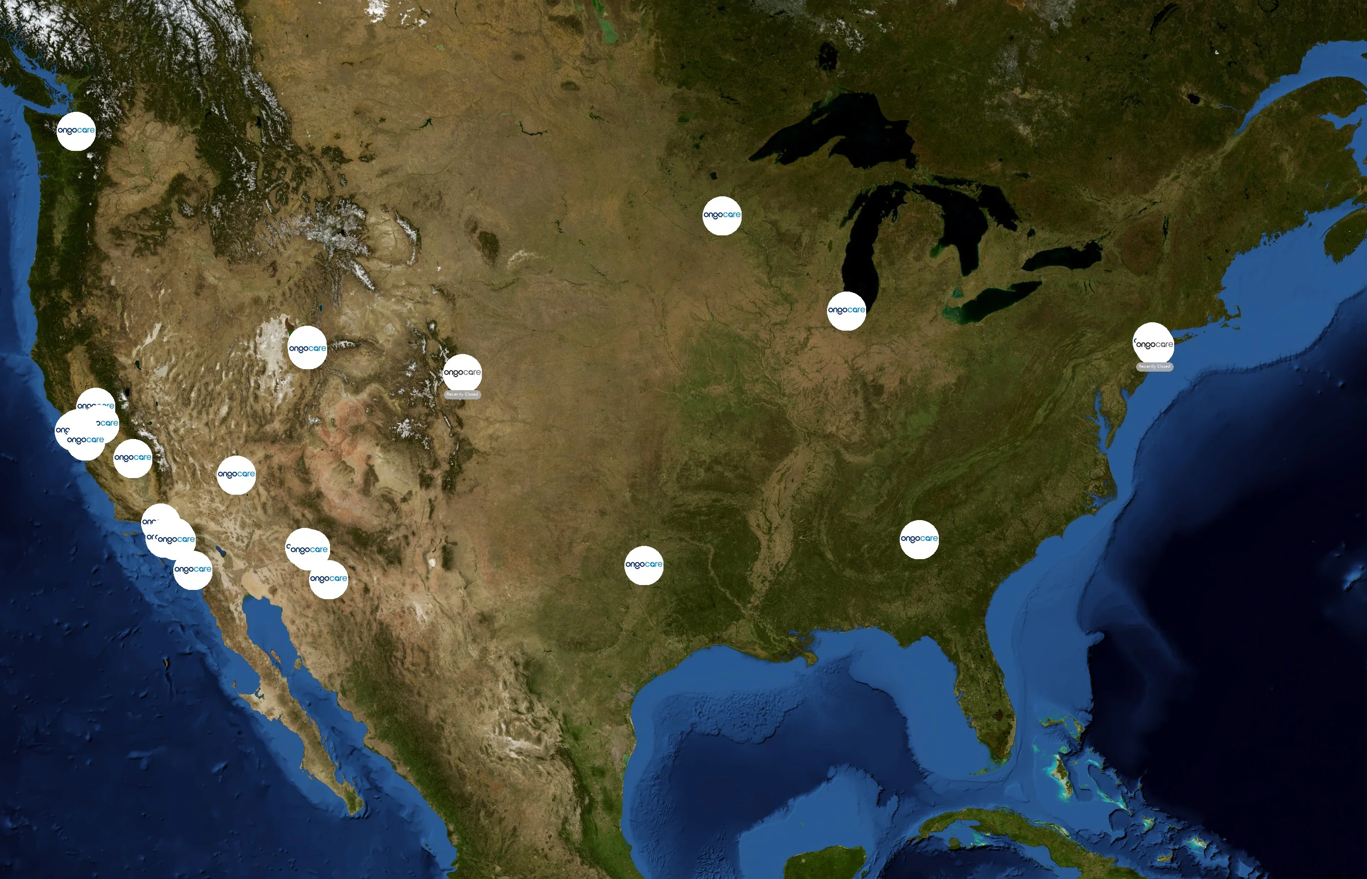 ONGO Care state distribution
