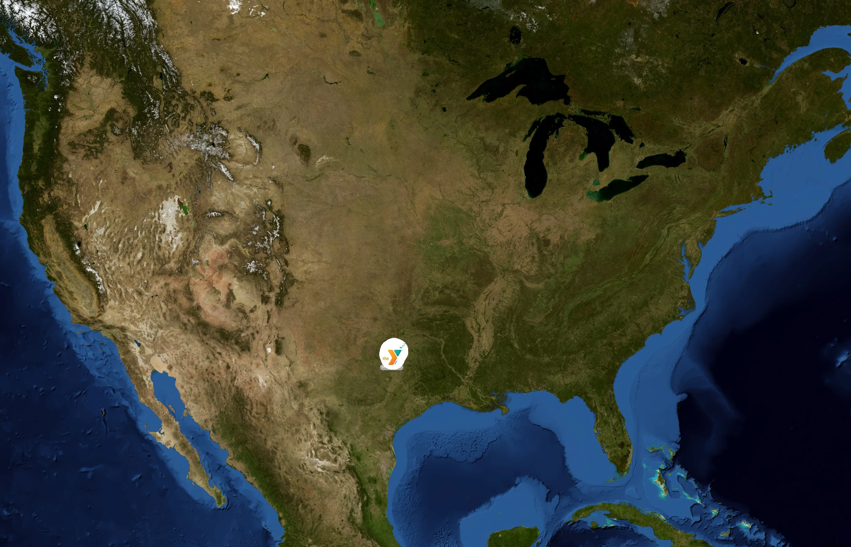 YMCA of Fort Worth state distribution