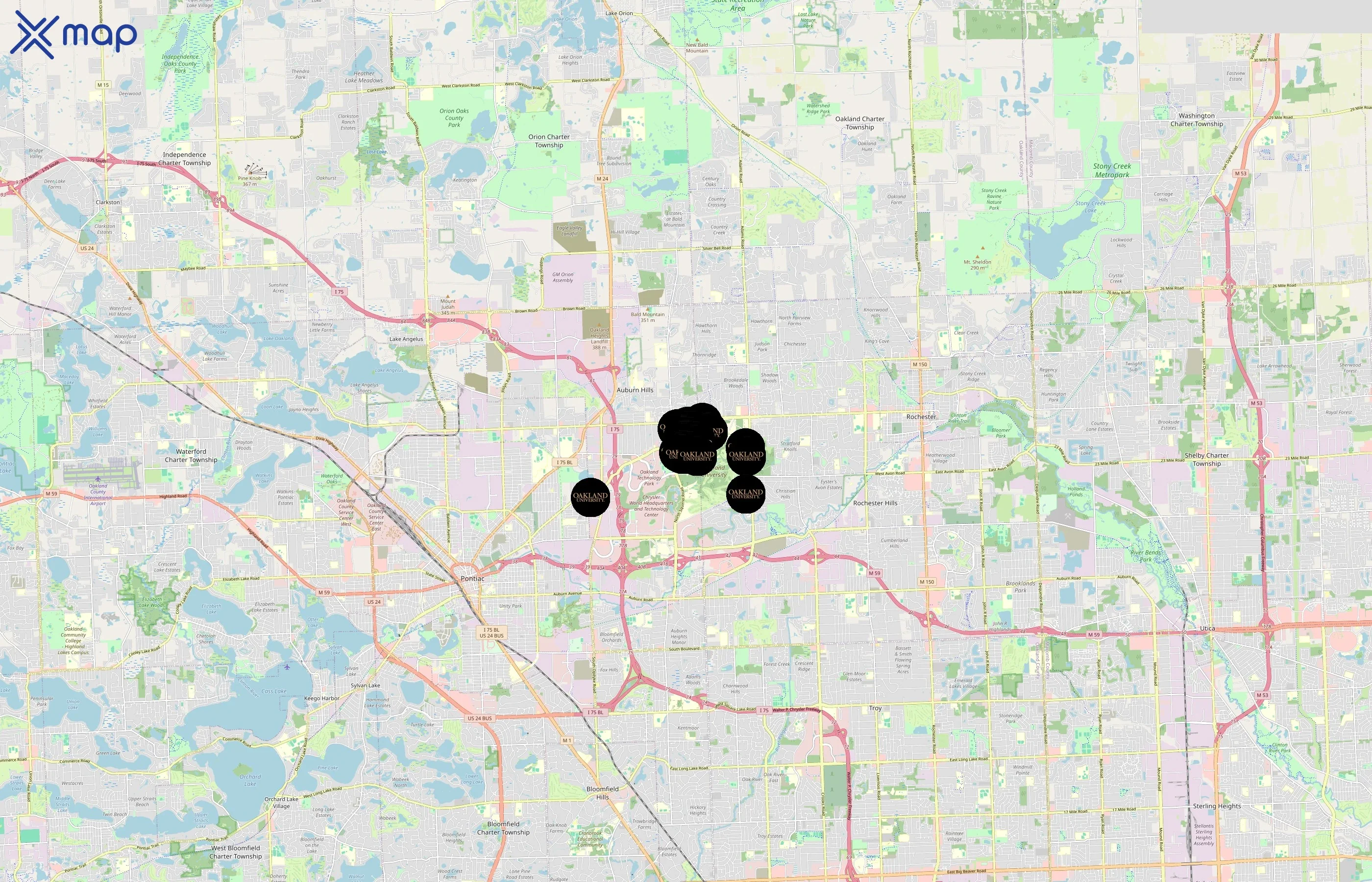 Oakland University area coverage