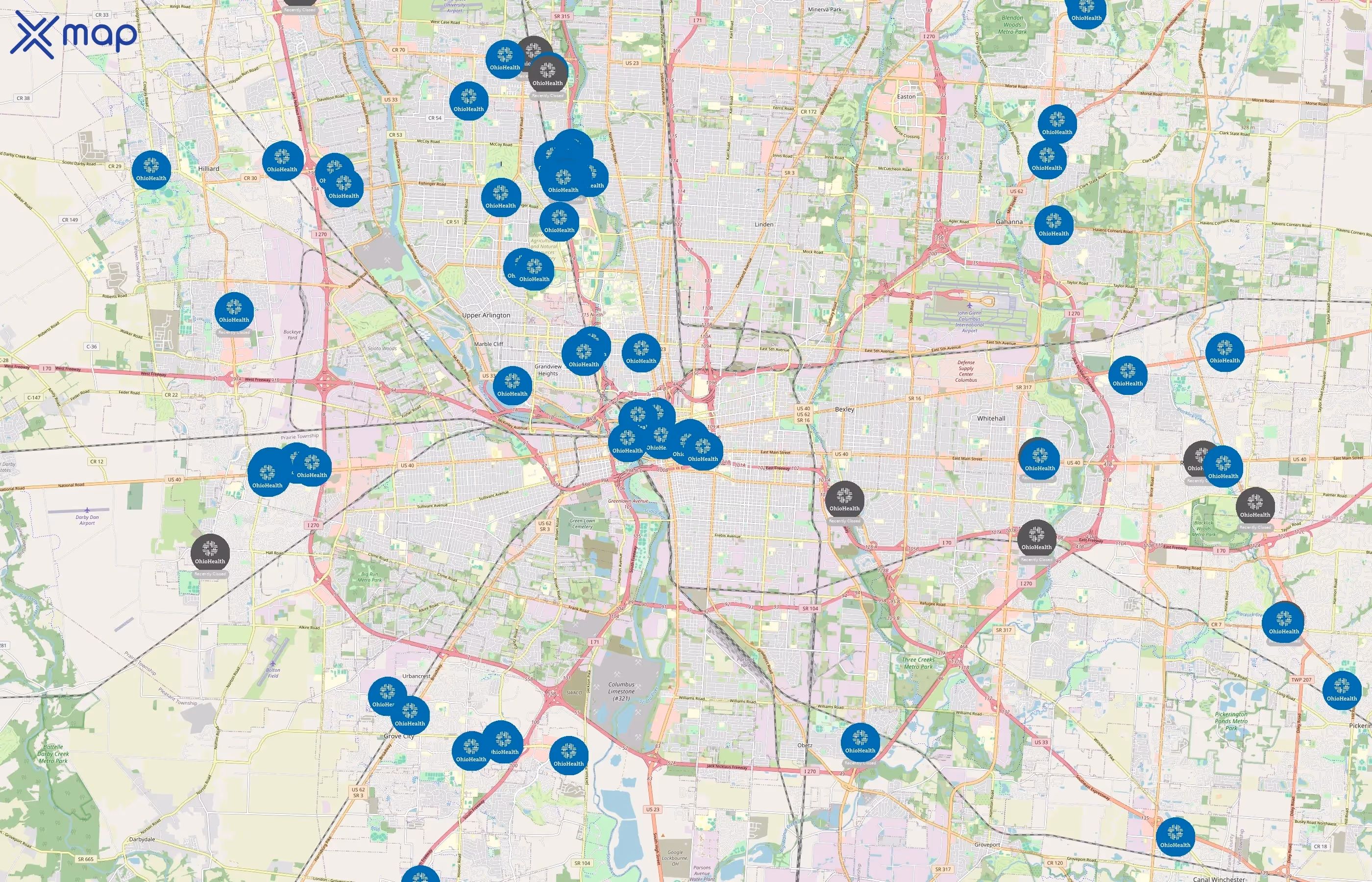 OhioHealth area coverage