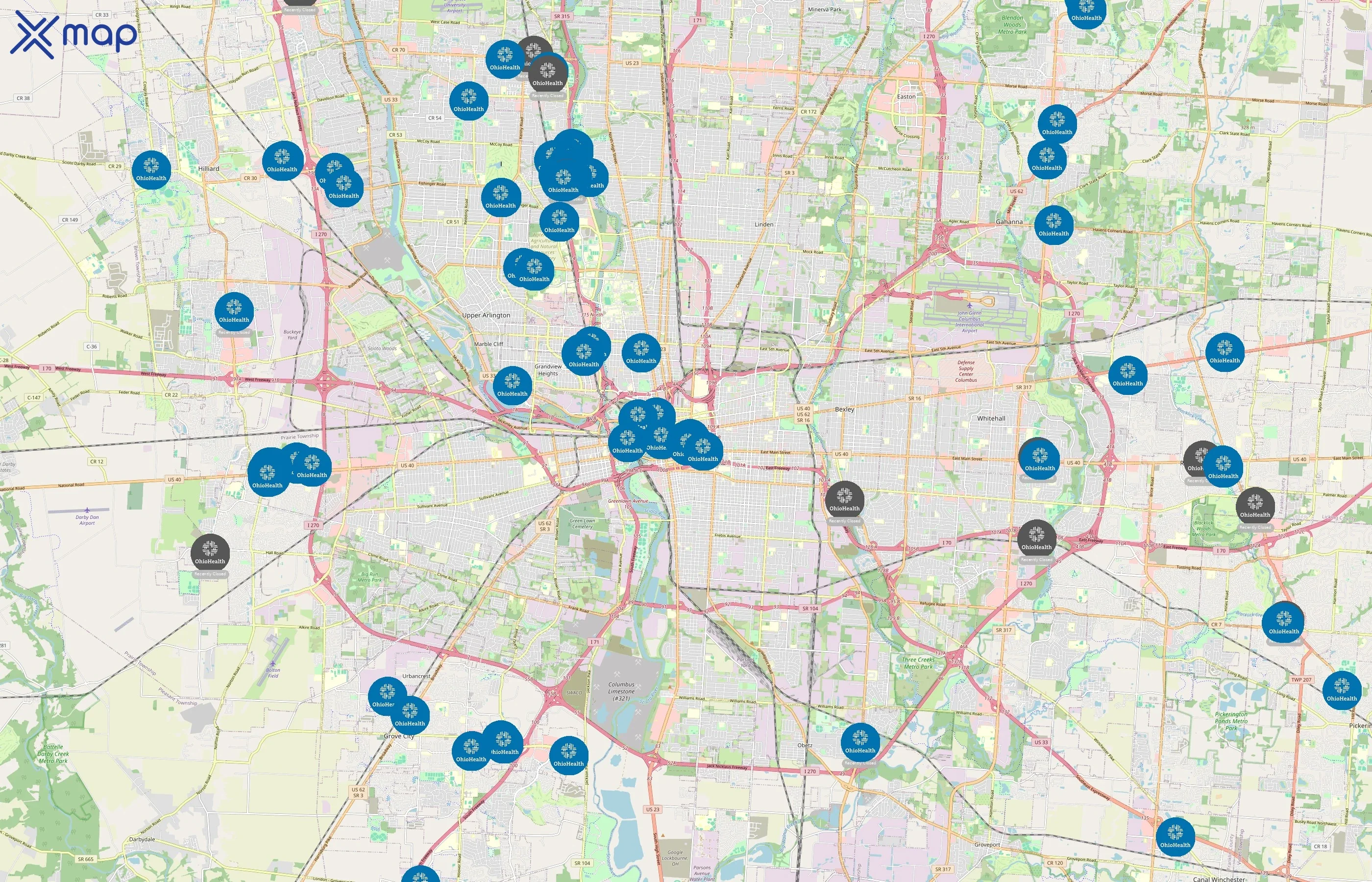 OhioHealth area coverage