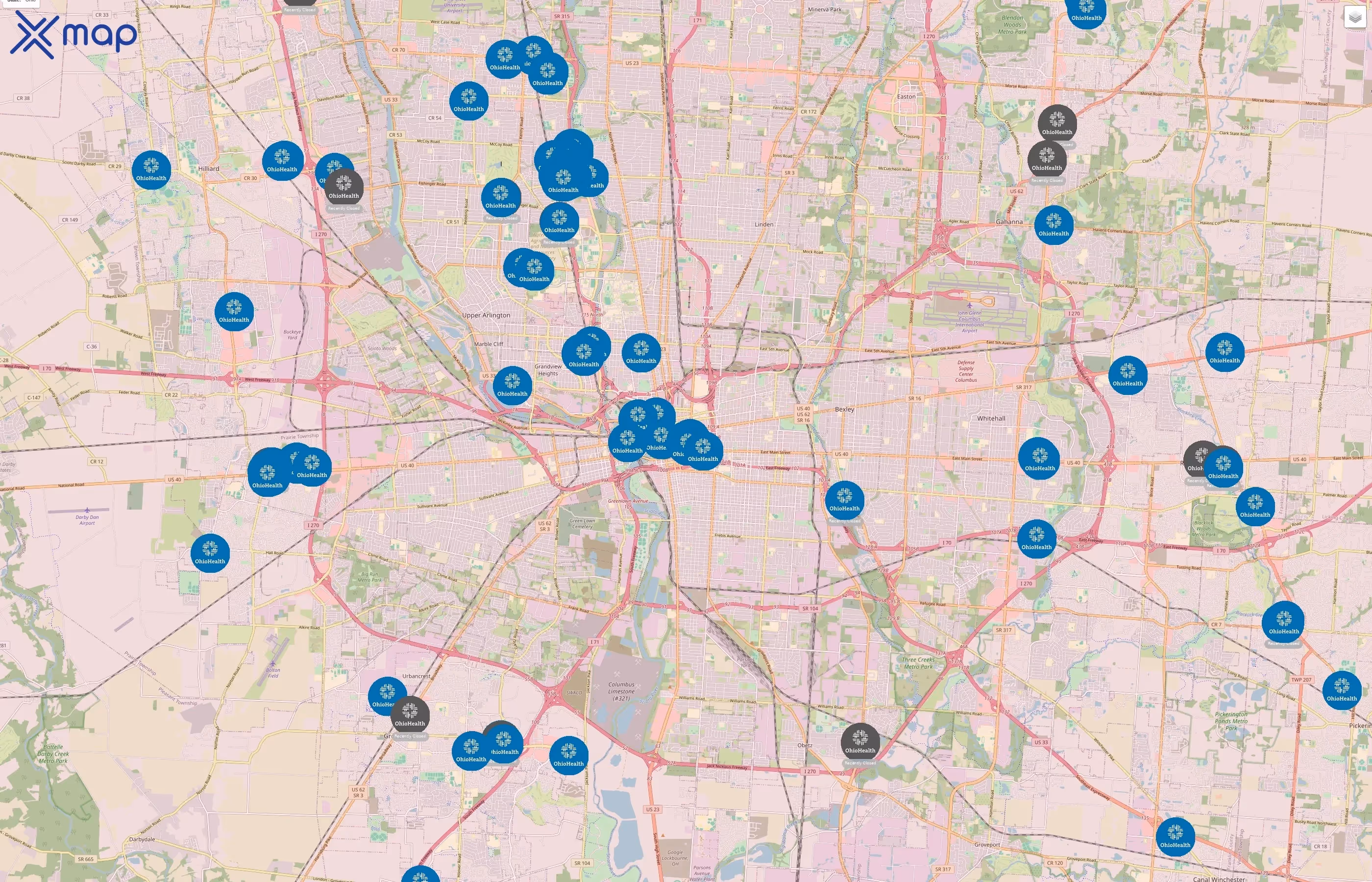 OhioHealth traffic data