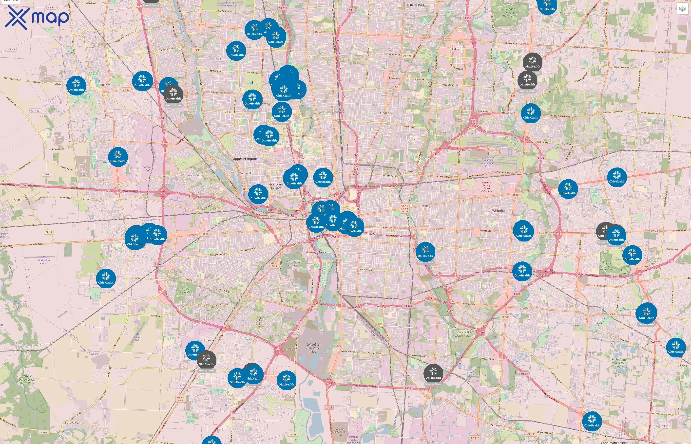 OhioHealth traffic data