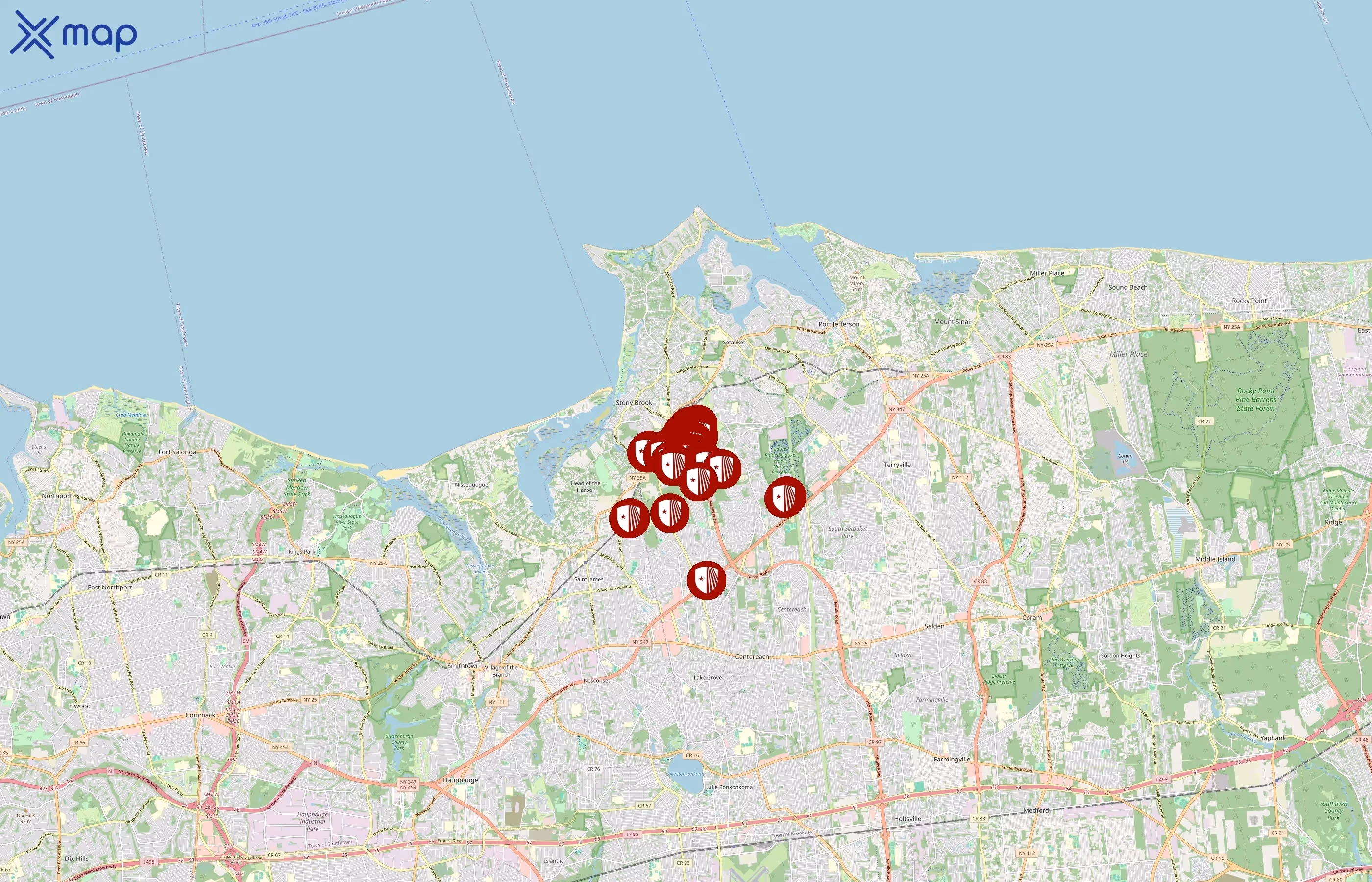 Stony Brook University area coverage