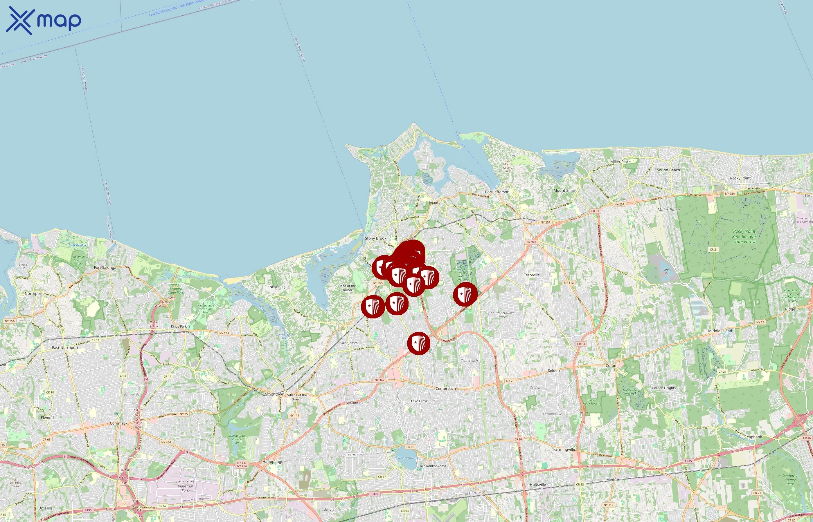 Stony Brook University area coverage