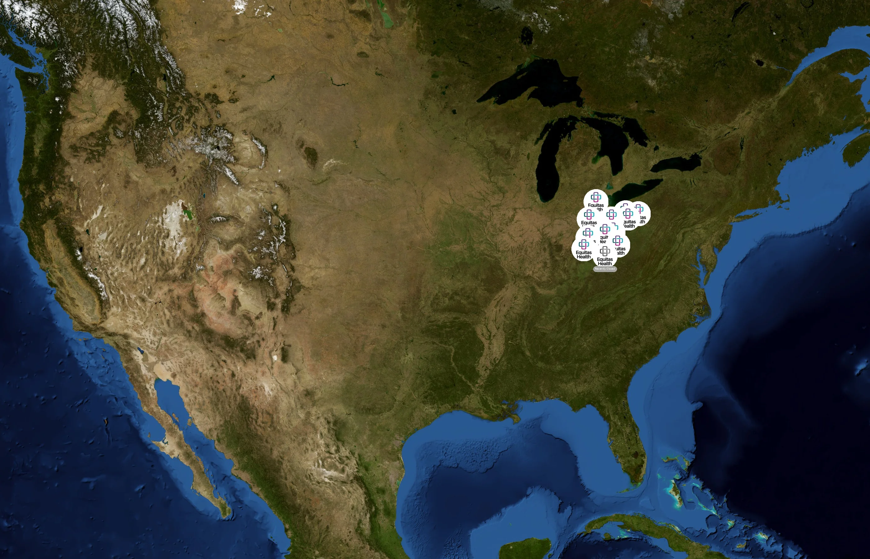 Equitas Health state distribution