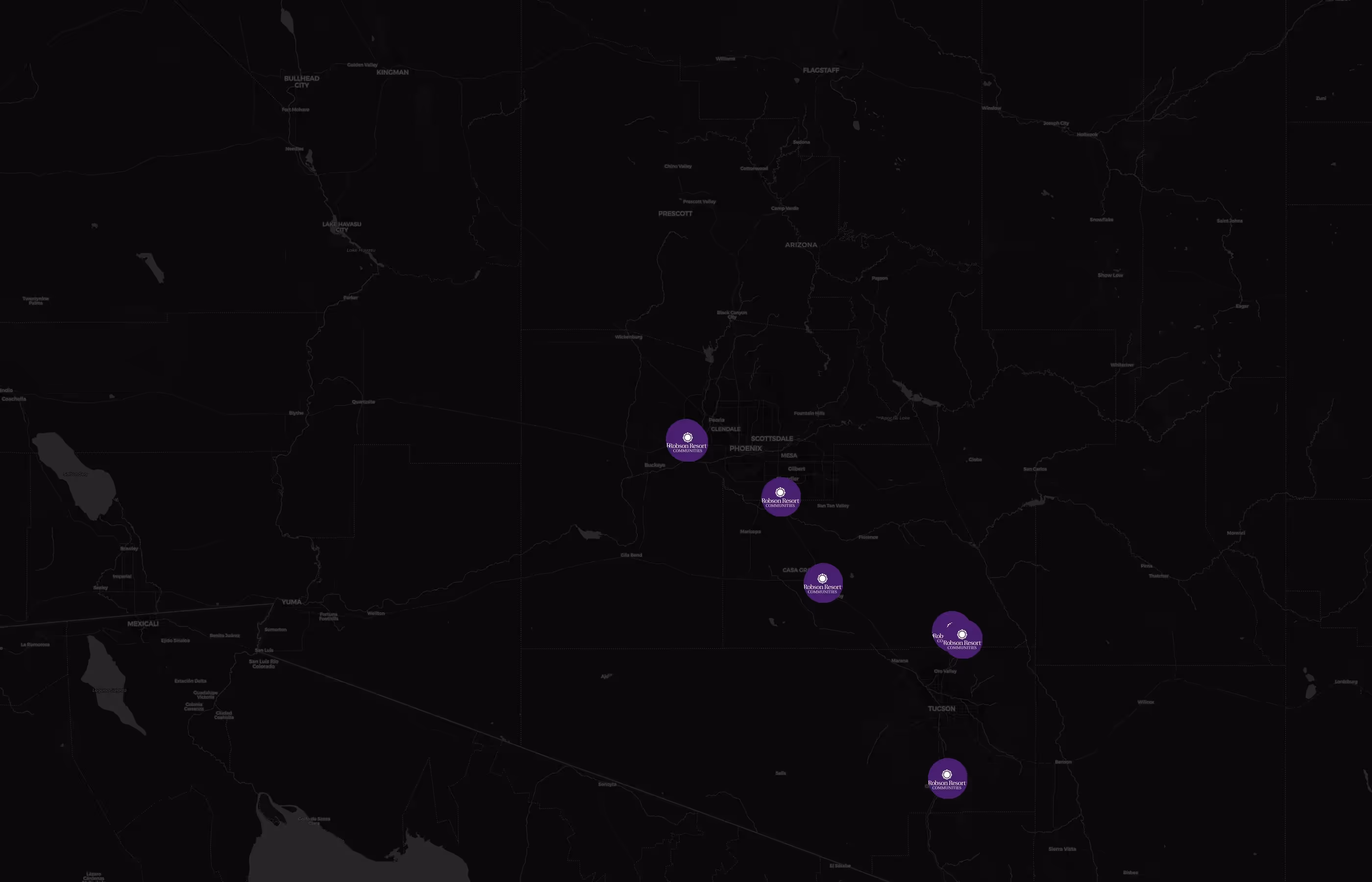 Robson Communities city distribution