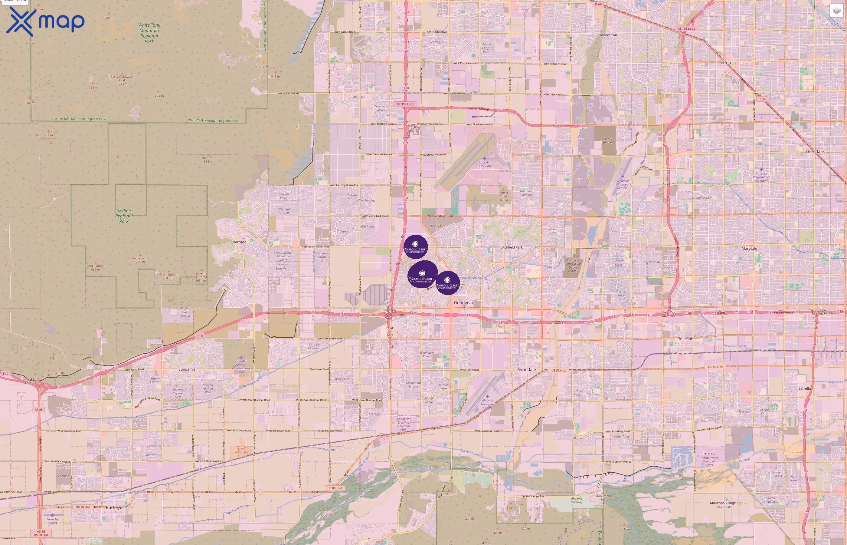 Robson Communities traffic data