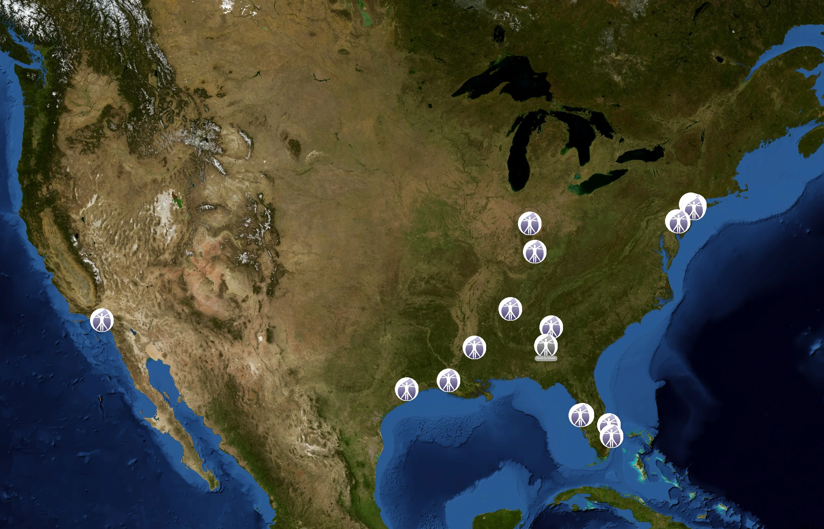 Total Life Changes state distribution