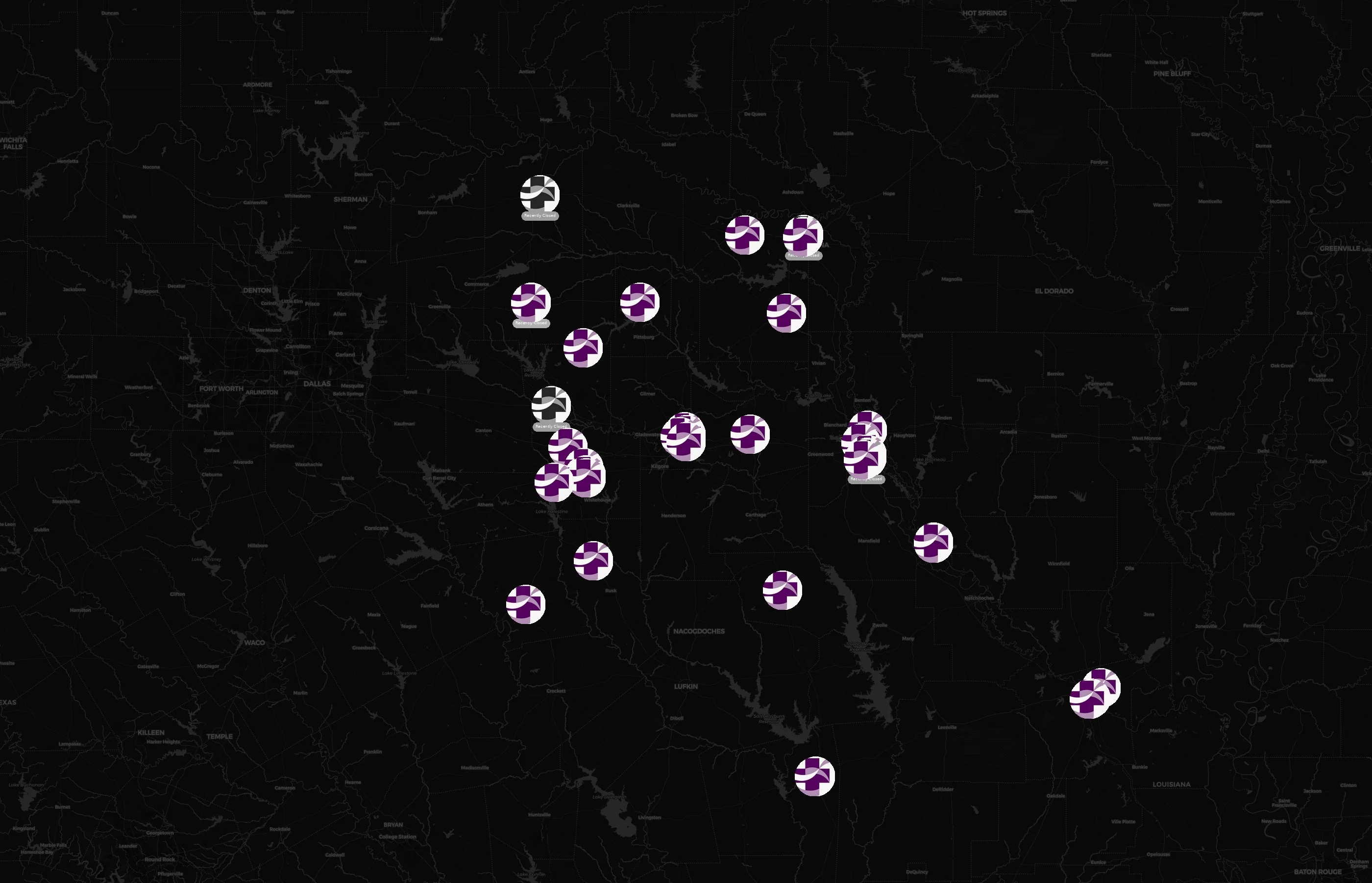 CHRISTUS Health city distribution