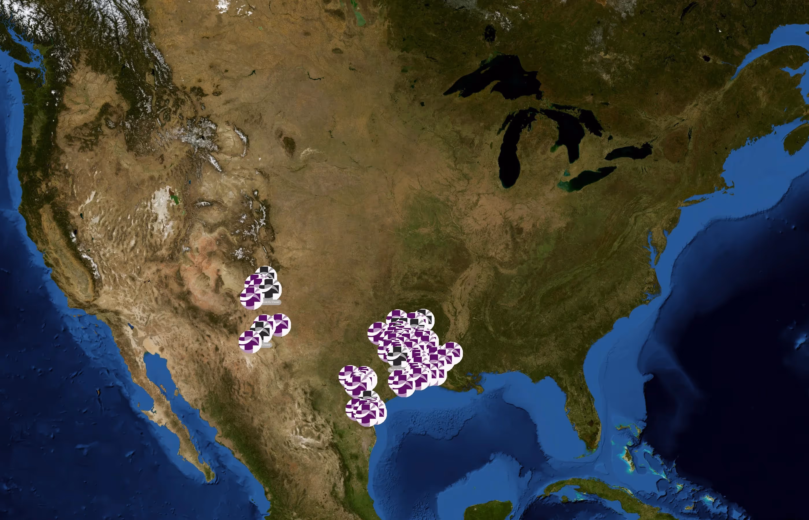 CHRISTUS Health state distribution