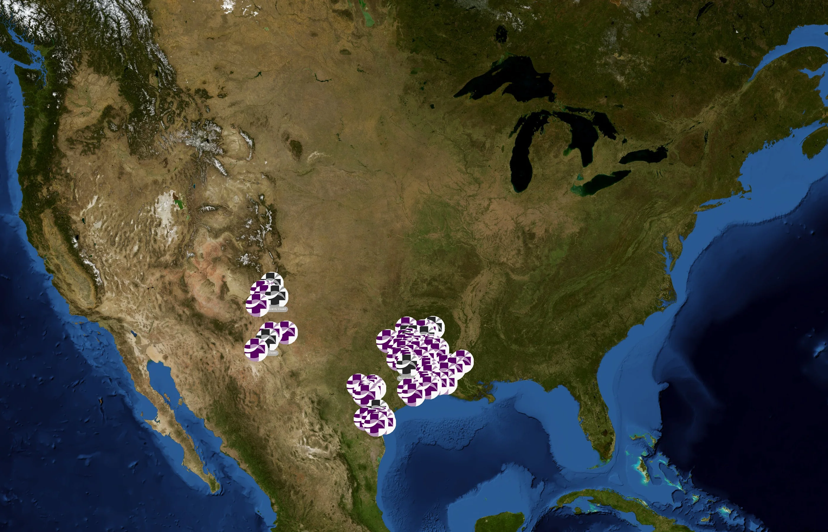 CHRISTUS Health state distribution