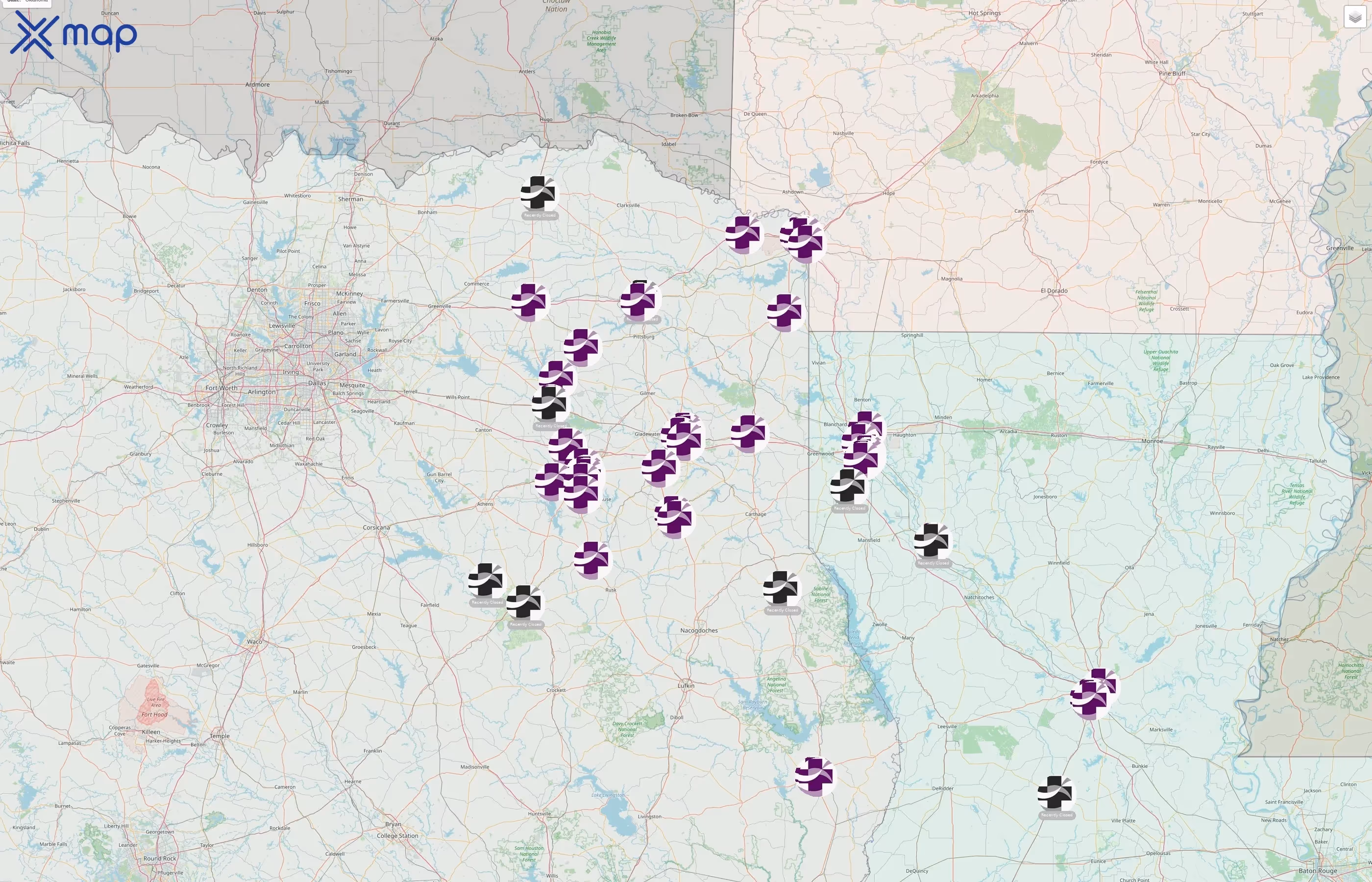 CHRISTUS Health street hotspots