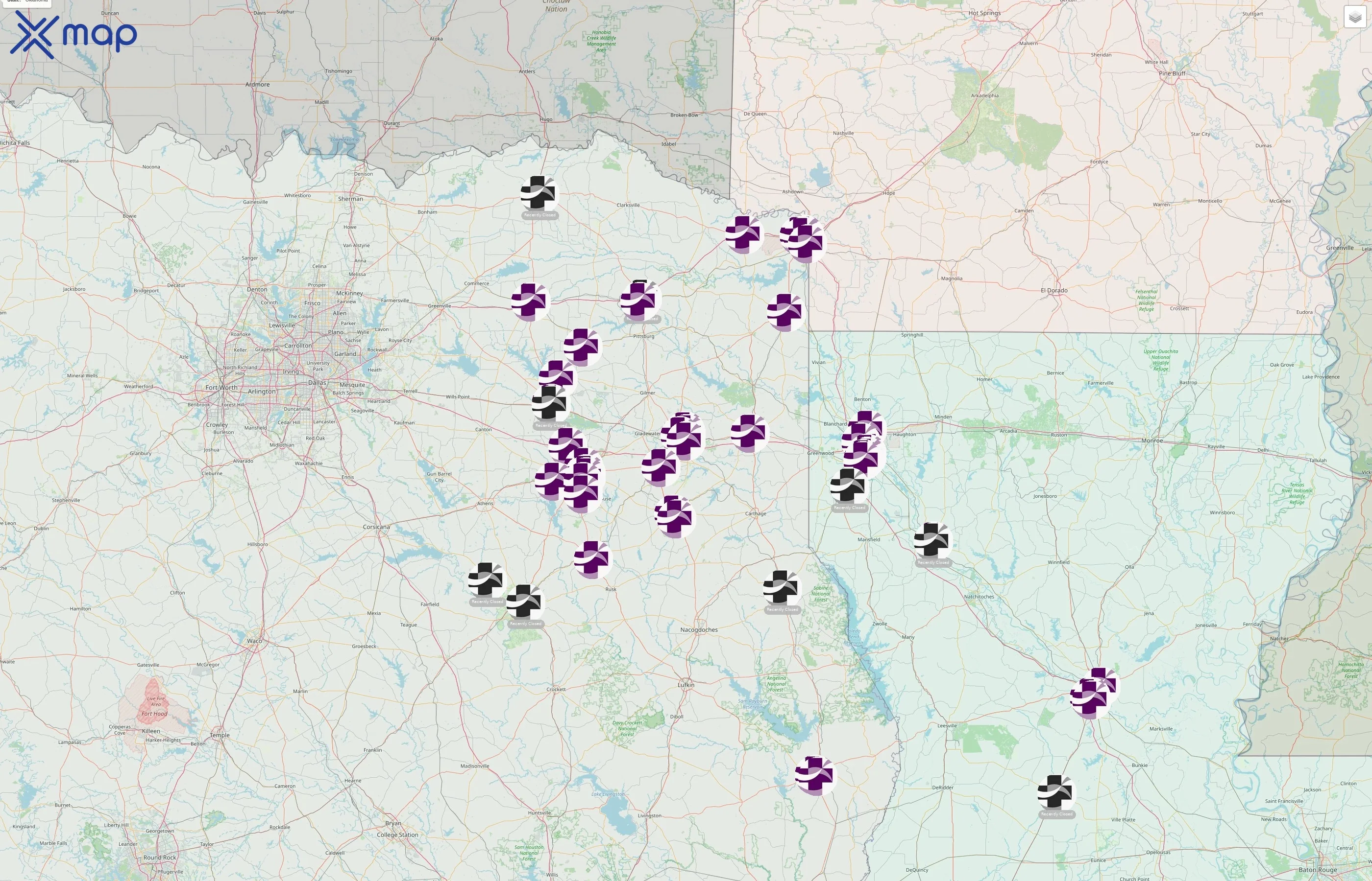 CHRISTUS Health street hotspots