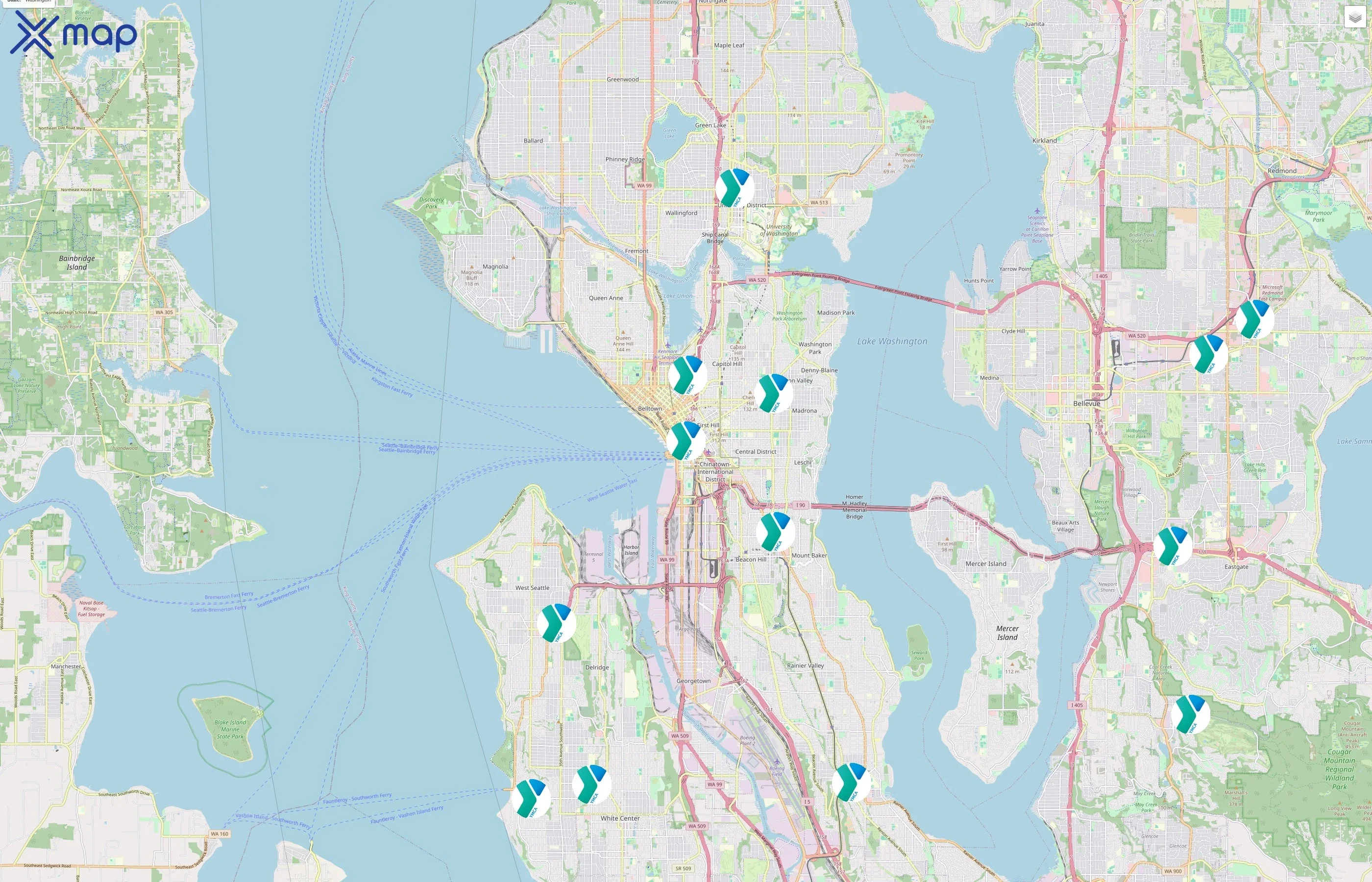 YMCA Seattle traffic data