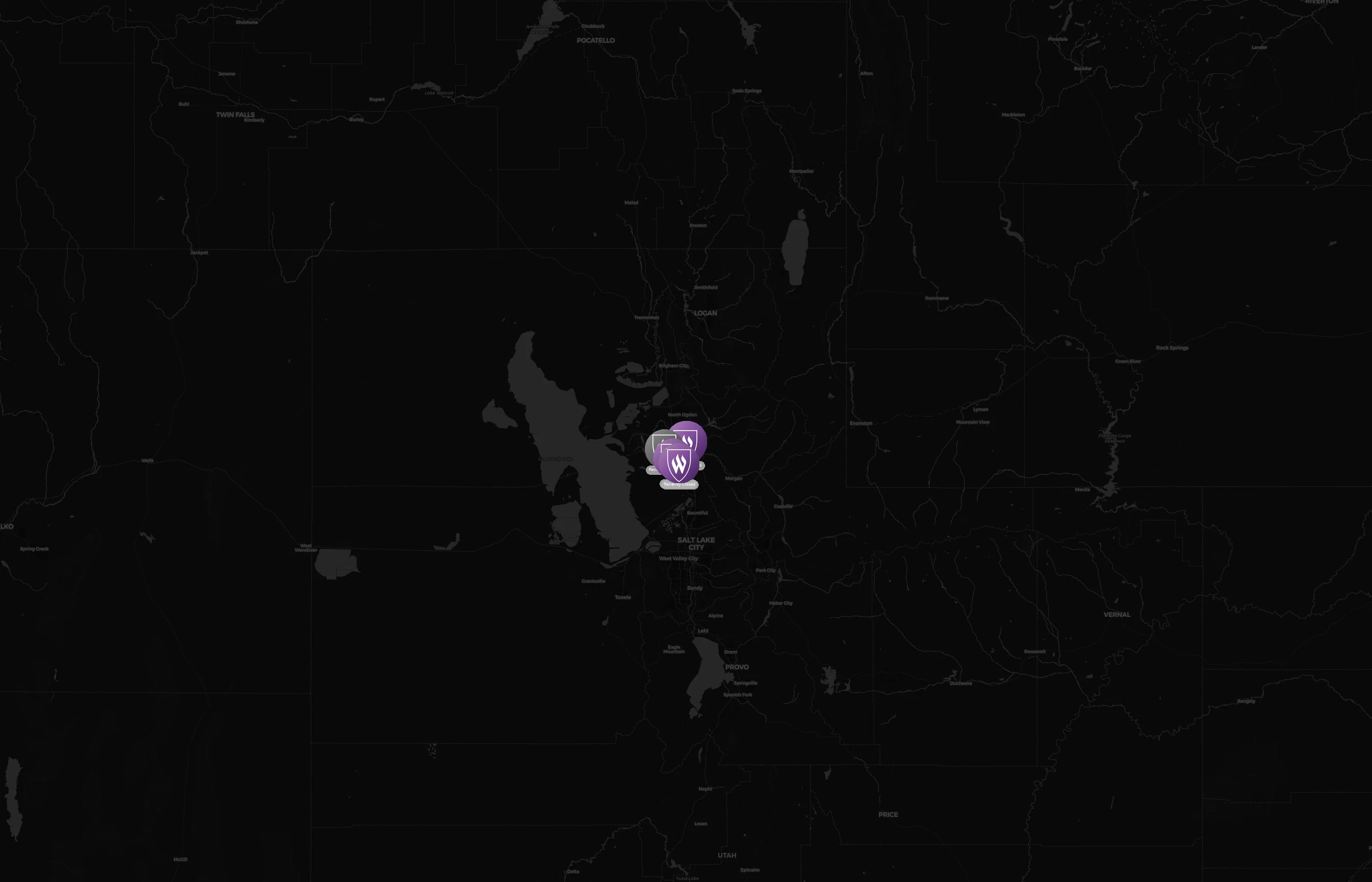 Weber State University city distribution