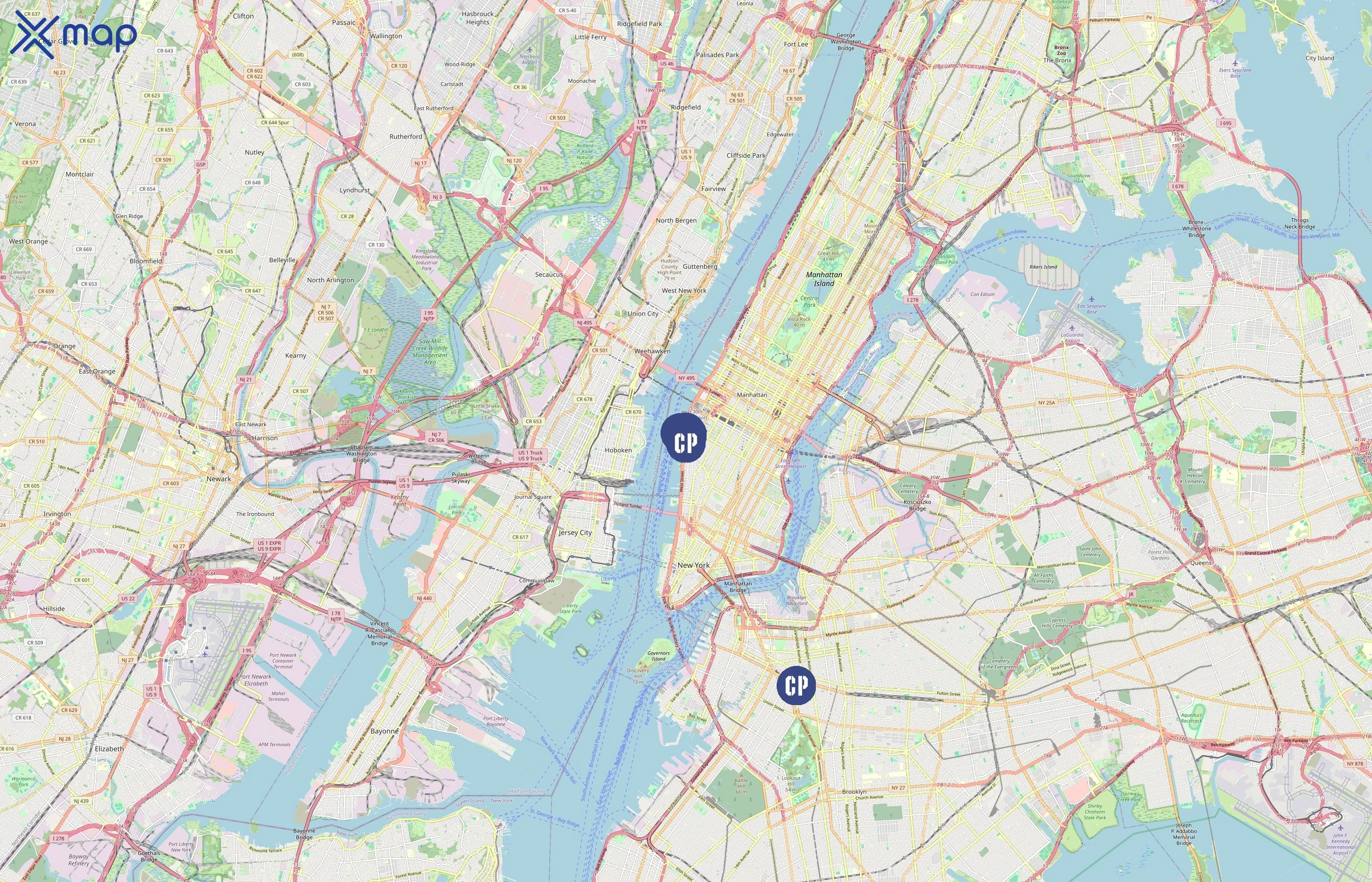 Chelsea Piers area coverage