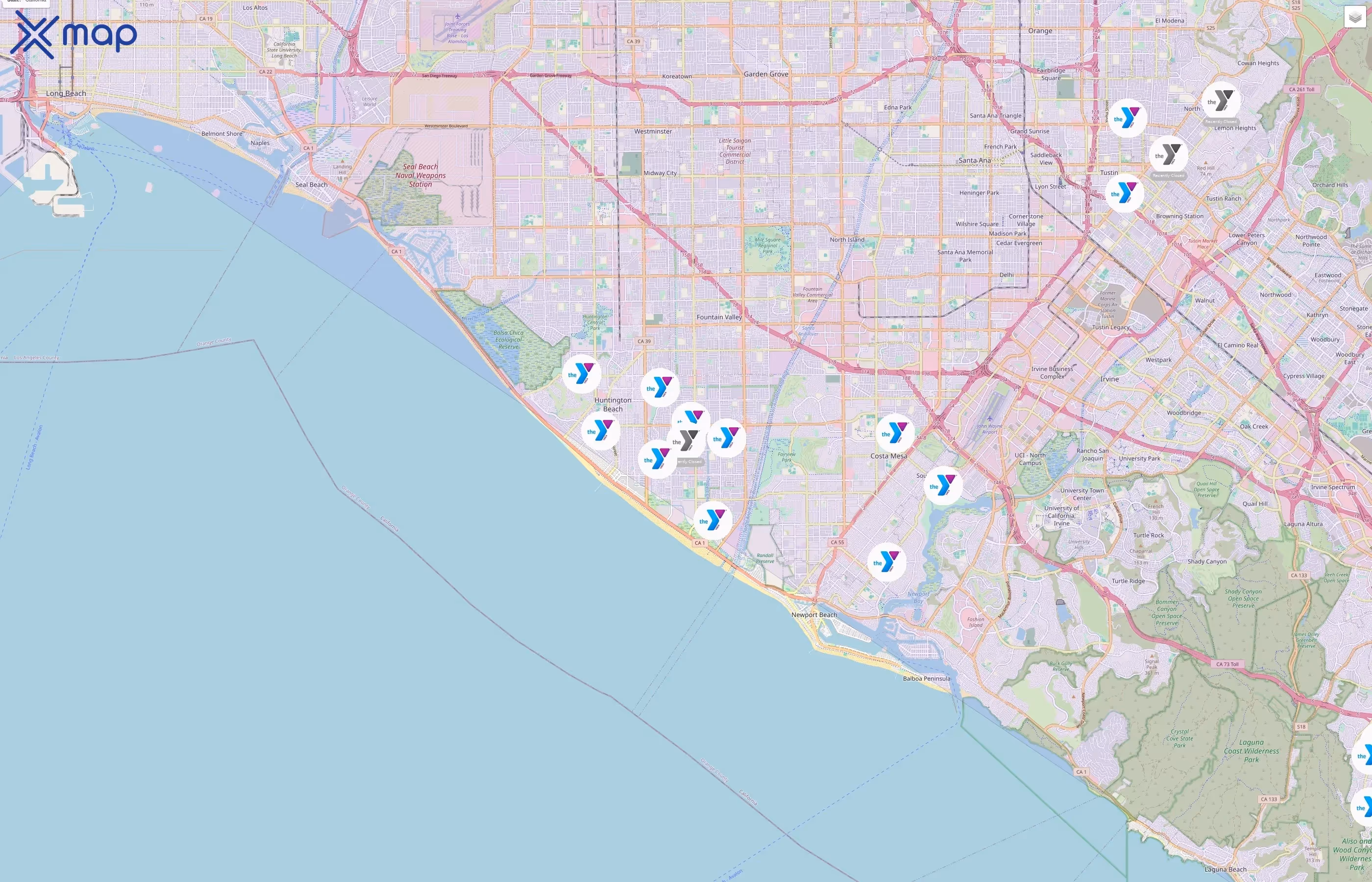 YMCA of Orange County traffic data