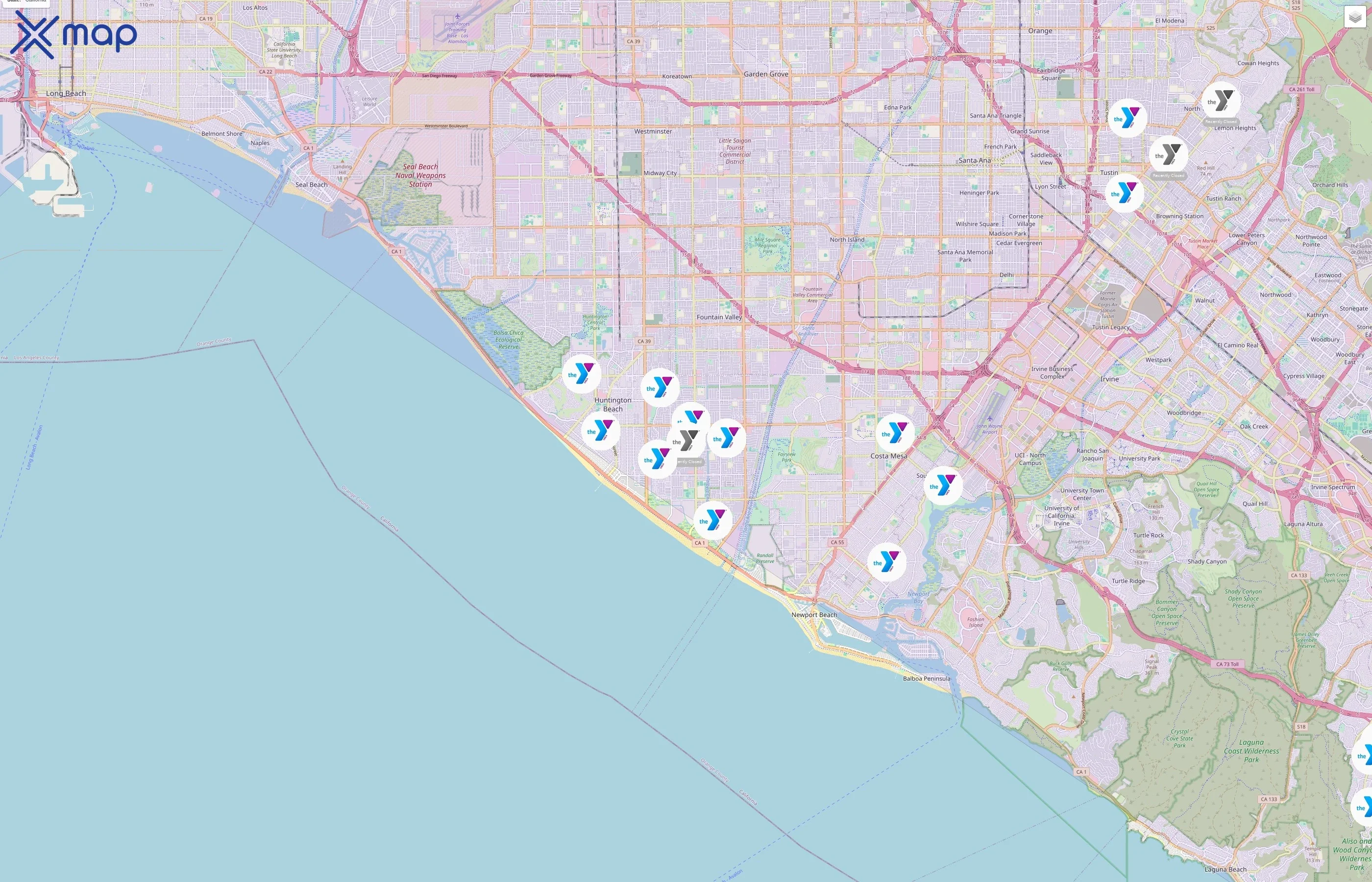 YMCA of Orange County traffic data