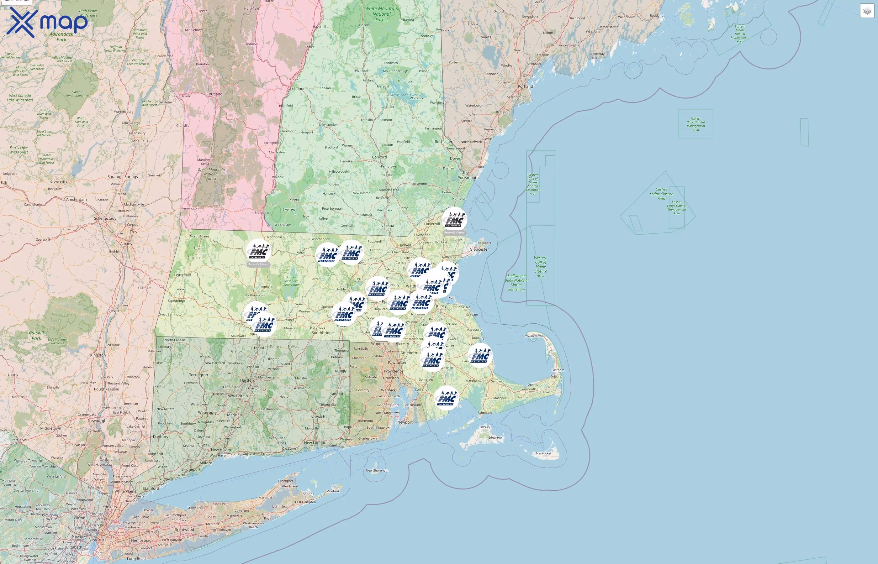 FMC Ice Sports street hotspots