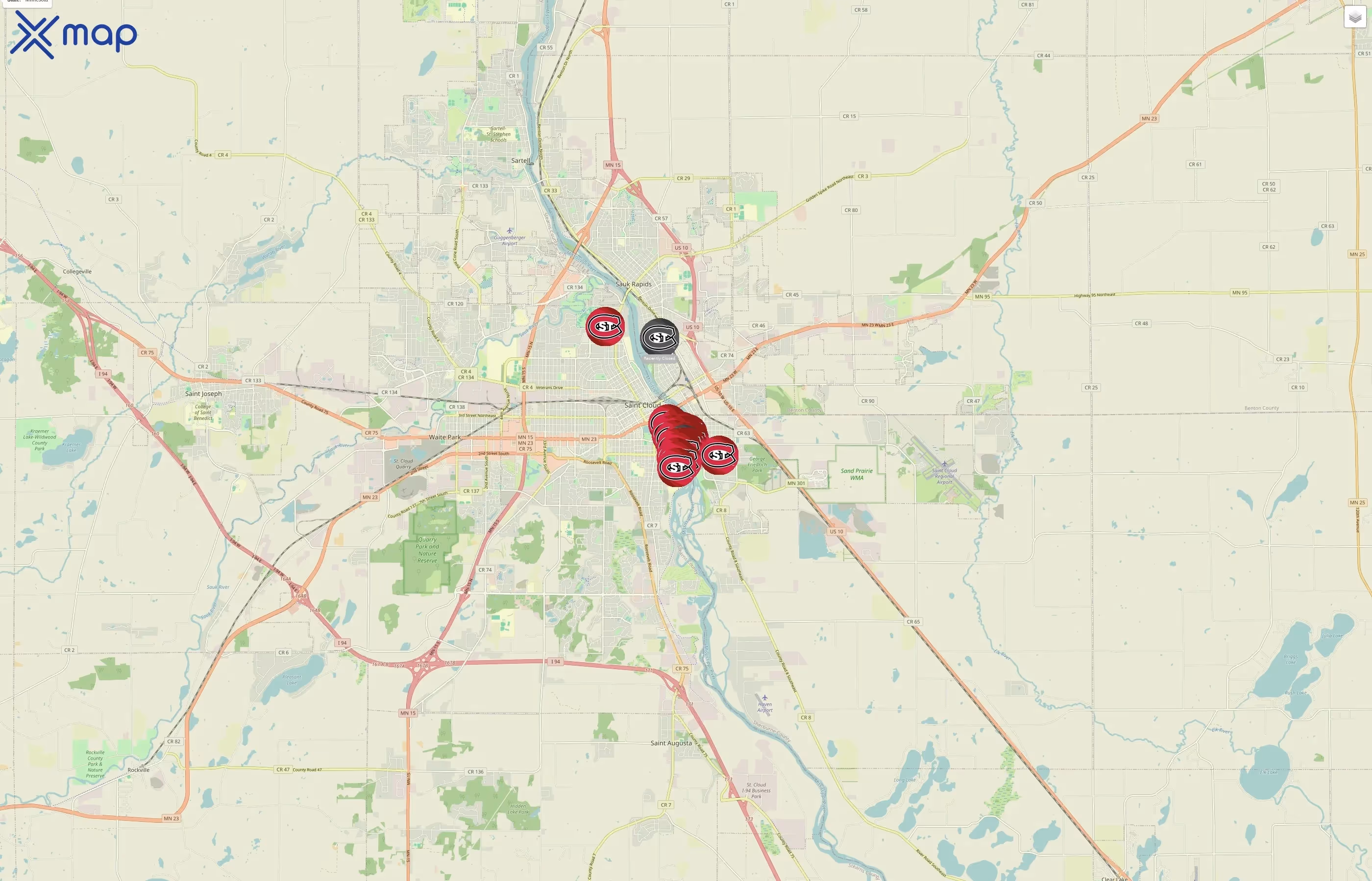 St. Cloud State University traffic data
