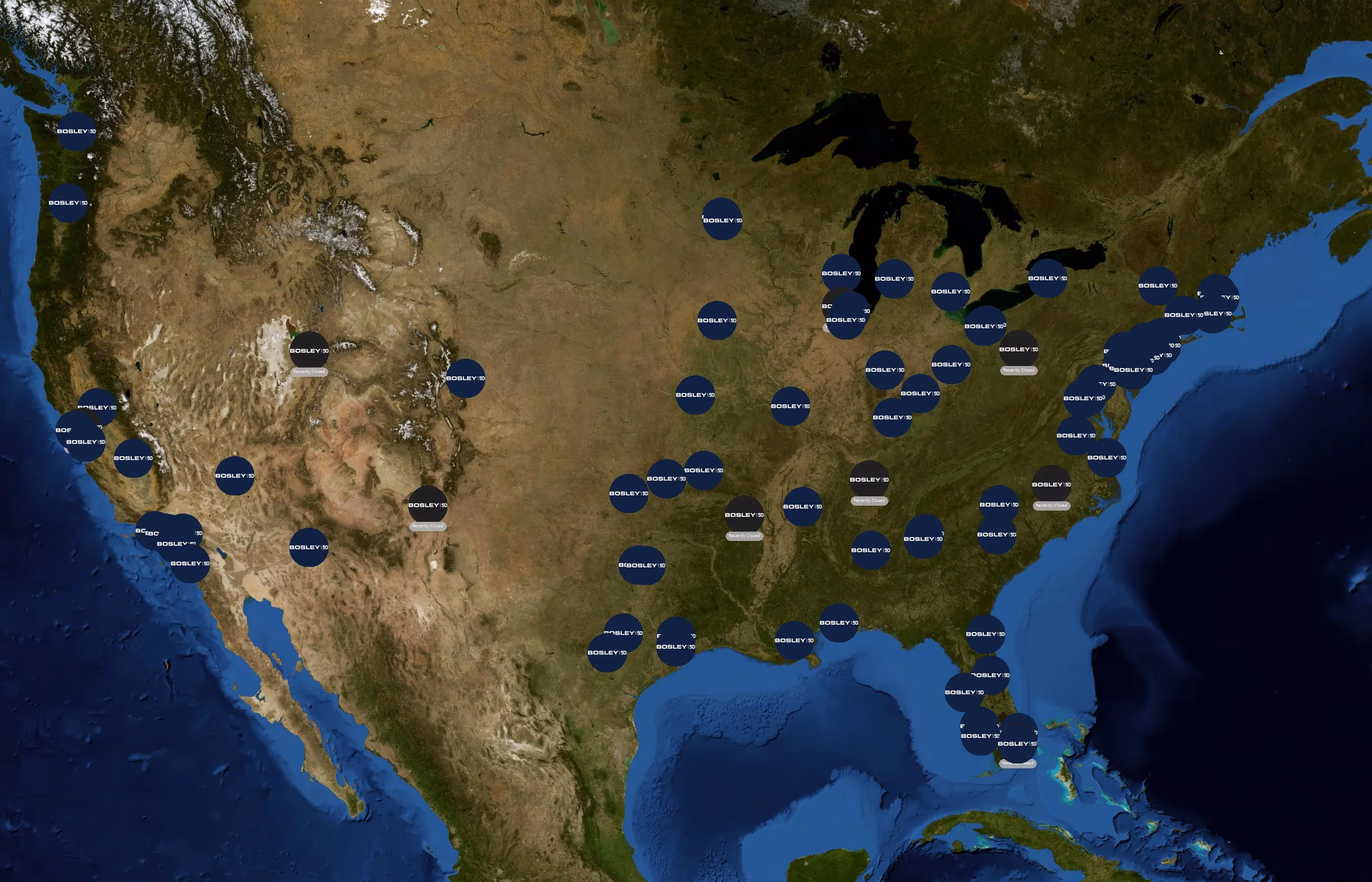 Bosley state distribution