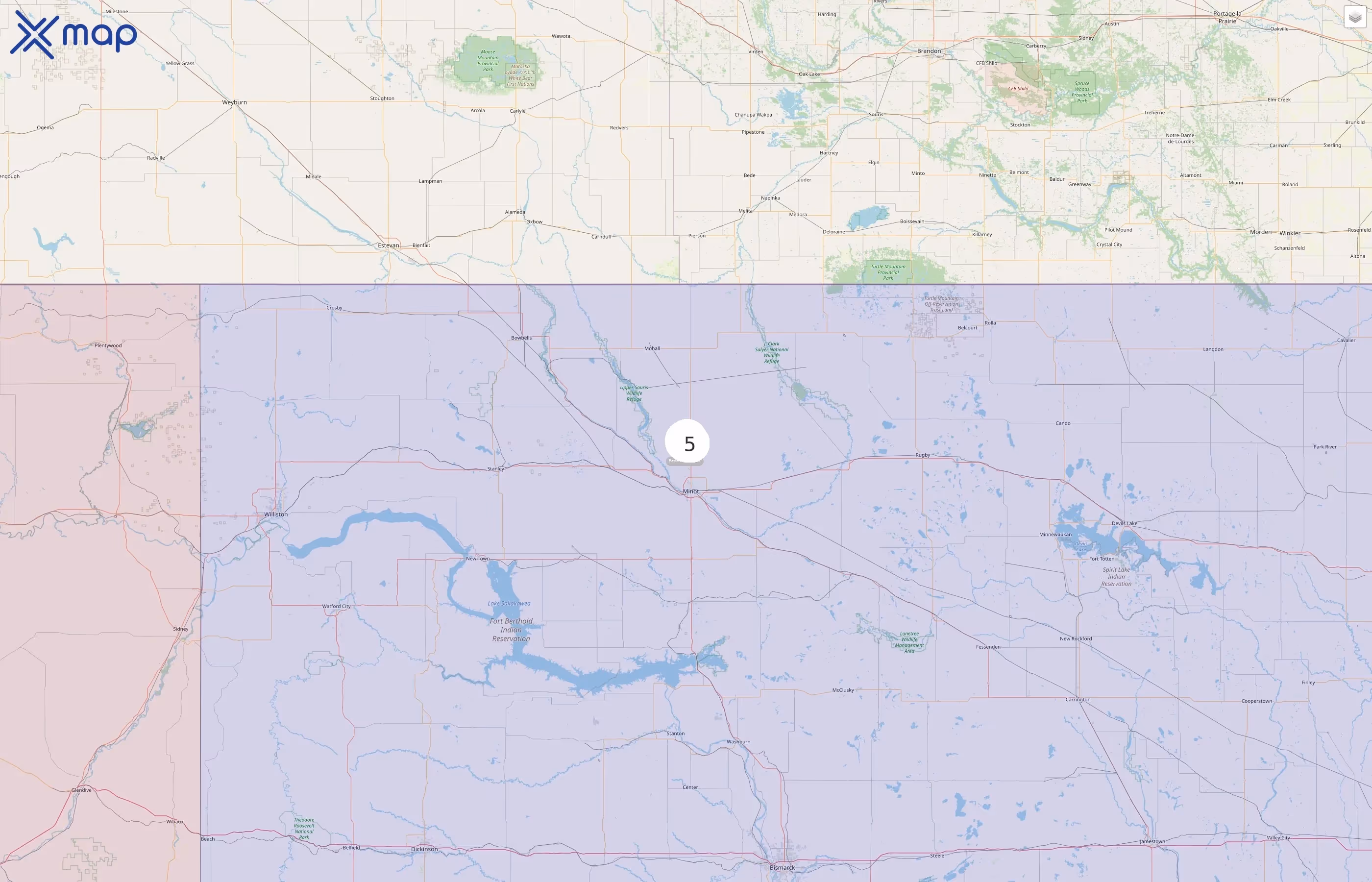 Minot Air Force Base street hotspots